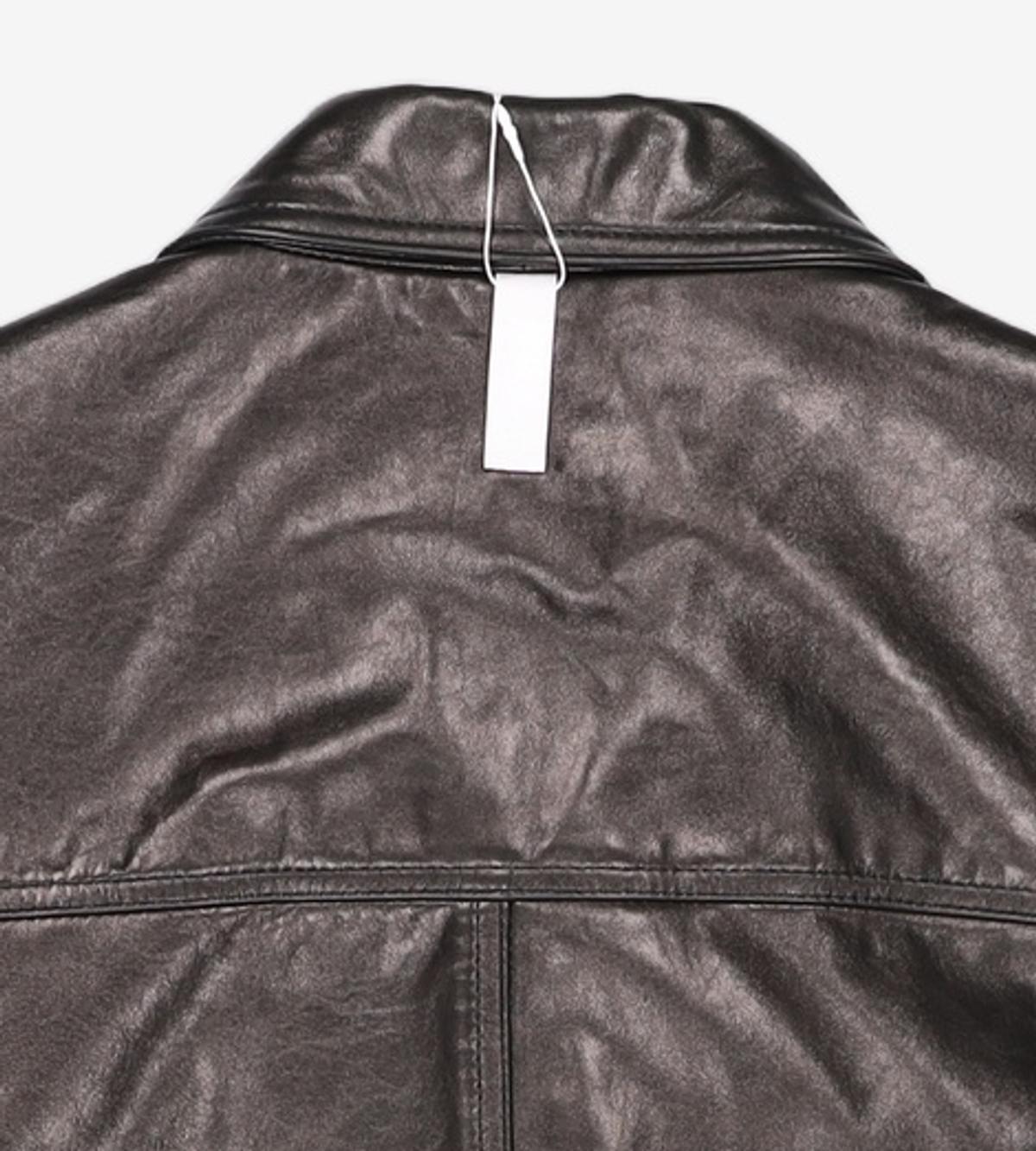 노매뉴얼(NOMANUAL) F.P LEATHER JACKET - BLACK L