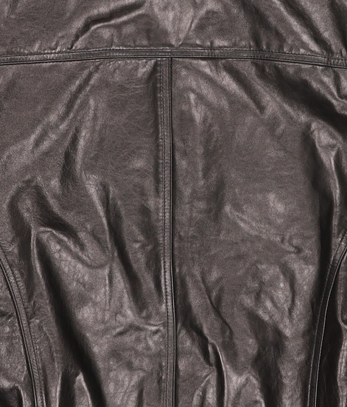 노매뉴얼(NOMANUAL) F.P LEATHER JACKET - BLACK L