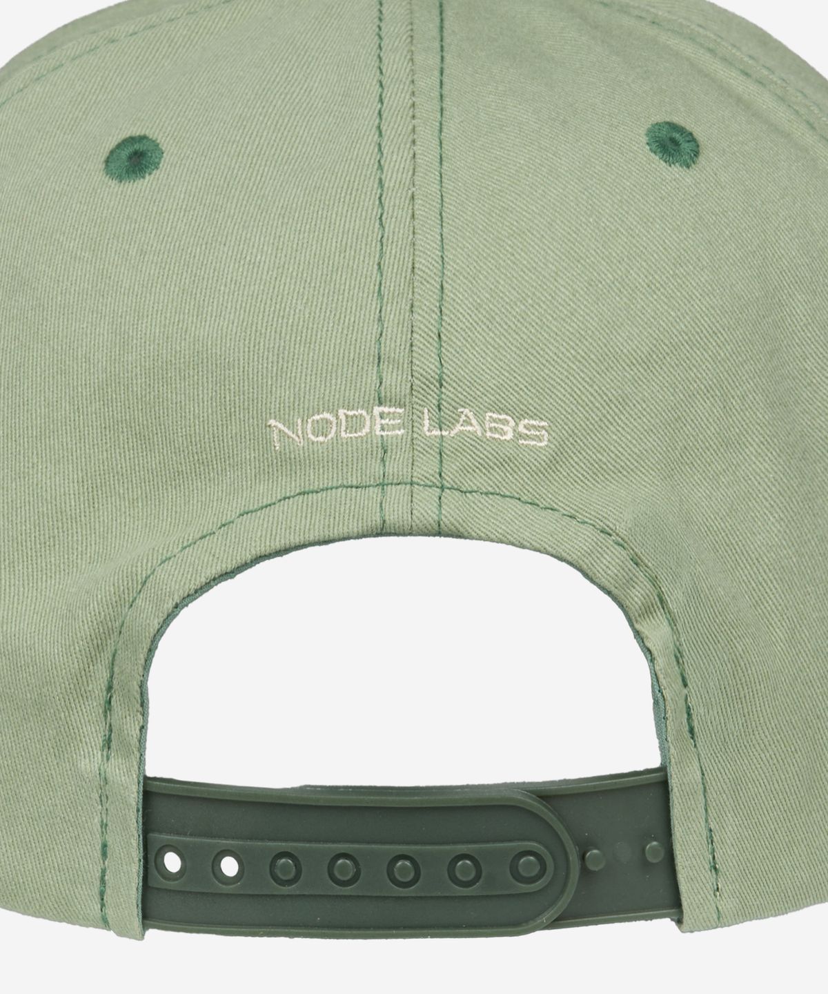 노드랩스(NODE LABS) DEV:12 DEFINE 자수 그래픽 평챙 볼캡_애플 그린