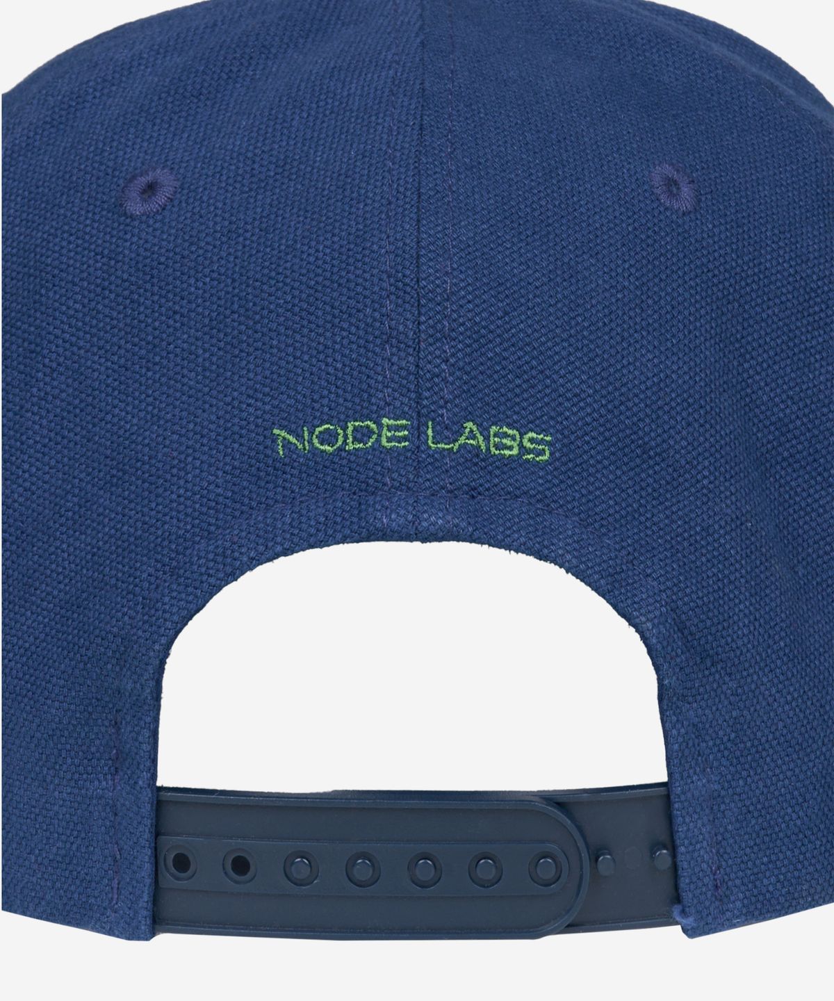 노드랩스(NODE LABS) DEV:12 DEFINE 자수 그래픽 평챙 볼캡_블루