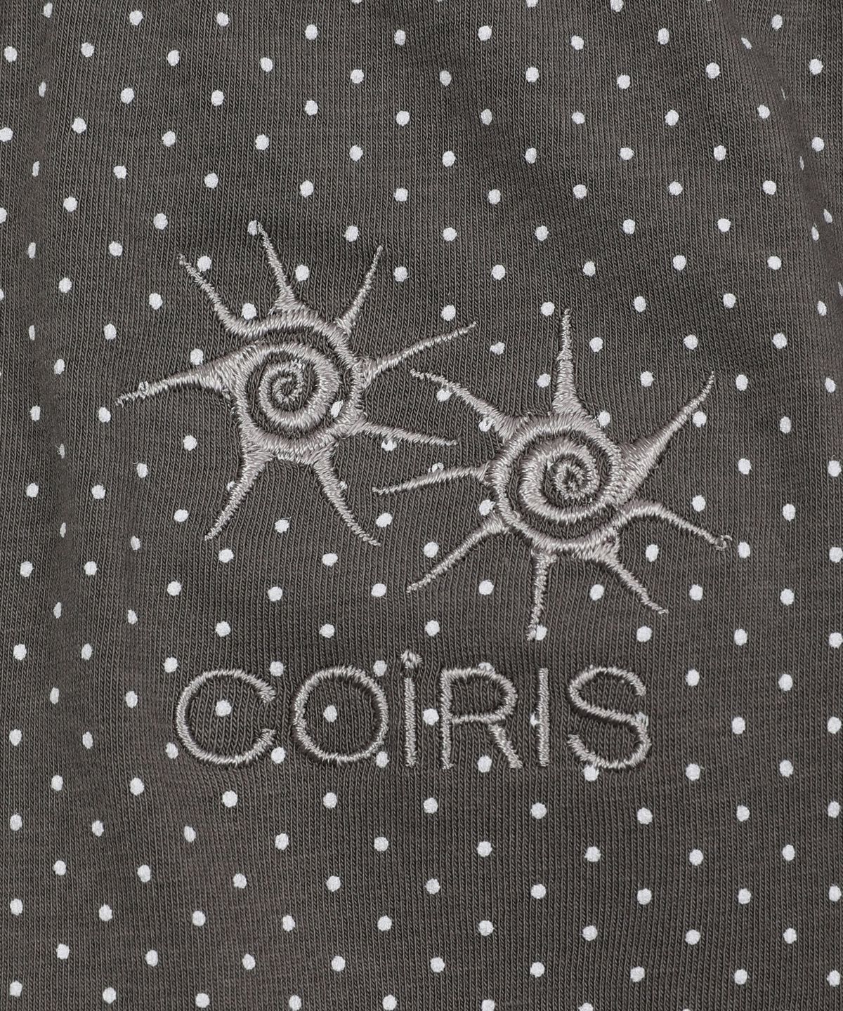 코이리스(COIRIS) 타비 도트 홀터넥 슬리브리스 나시 (4컬러)