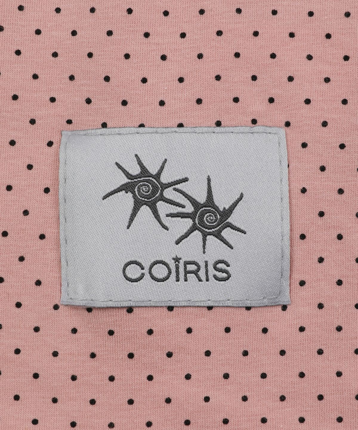 코이리스(COIRIS) 타비 도트 홀터넥 슬리브리스 나시 (4컬러)