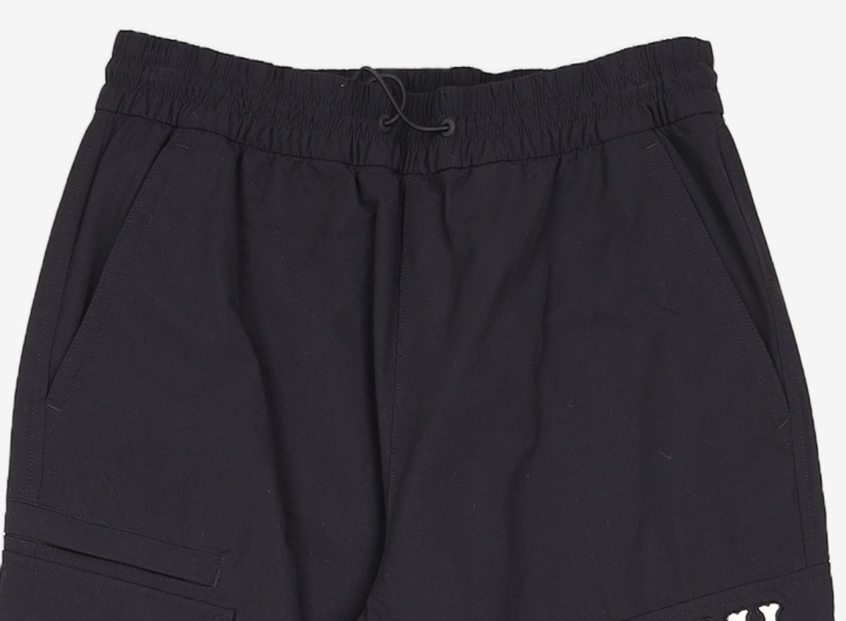 엠엘비(MLB) 남성 베이직 쿠퍼스 카고 와이드 팬츠 NY (Black) 78