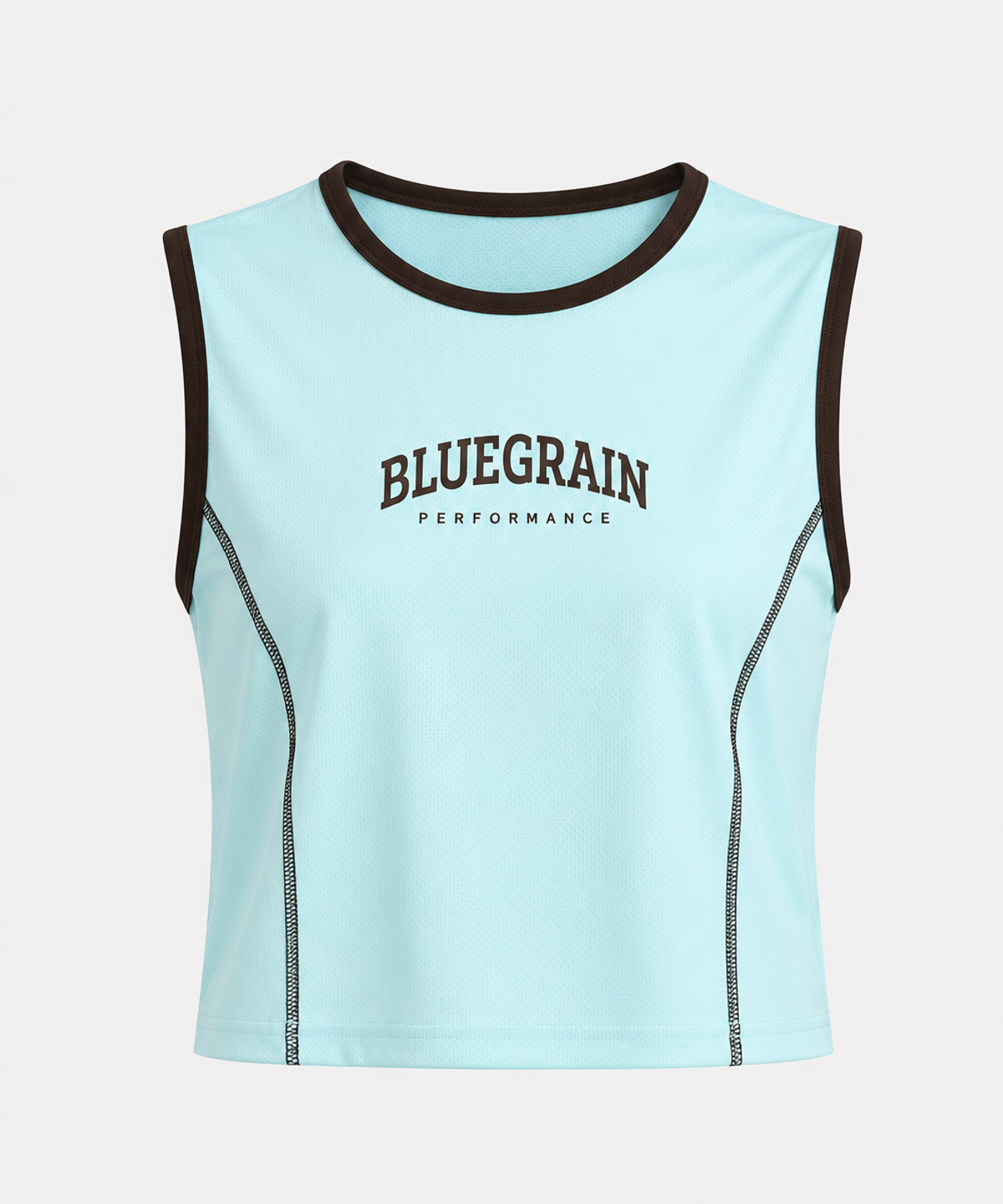 블루그레인(BLUEGRAIN) 메쉬 져지 슬리브리스 민트