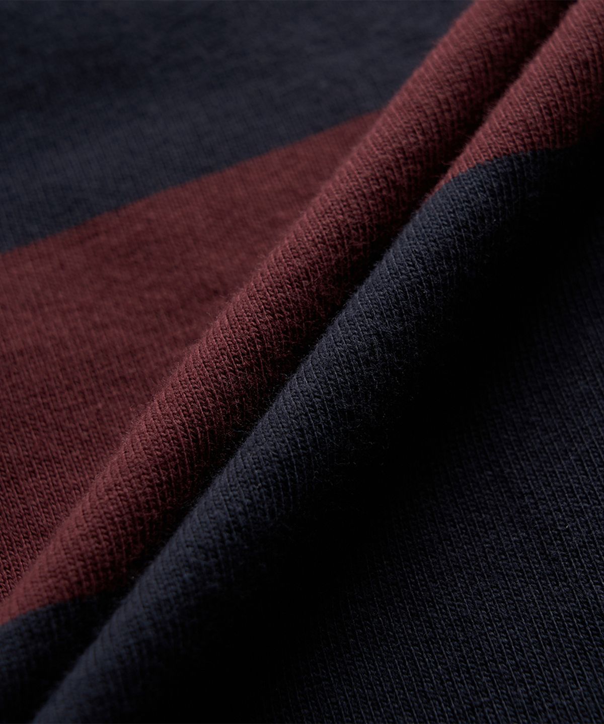 뉴발란스(NEW BALANCE) NBNDG2A023 / UNI USA 클래식 스트라이프 럭비 셔츠 (BURGUNDY)