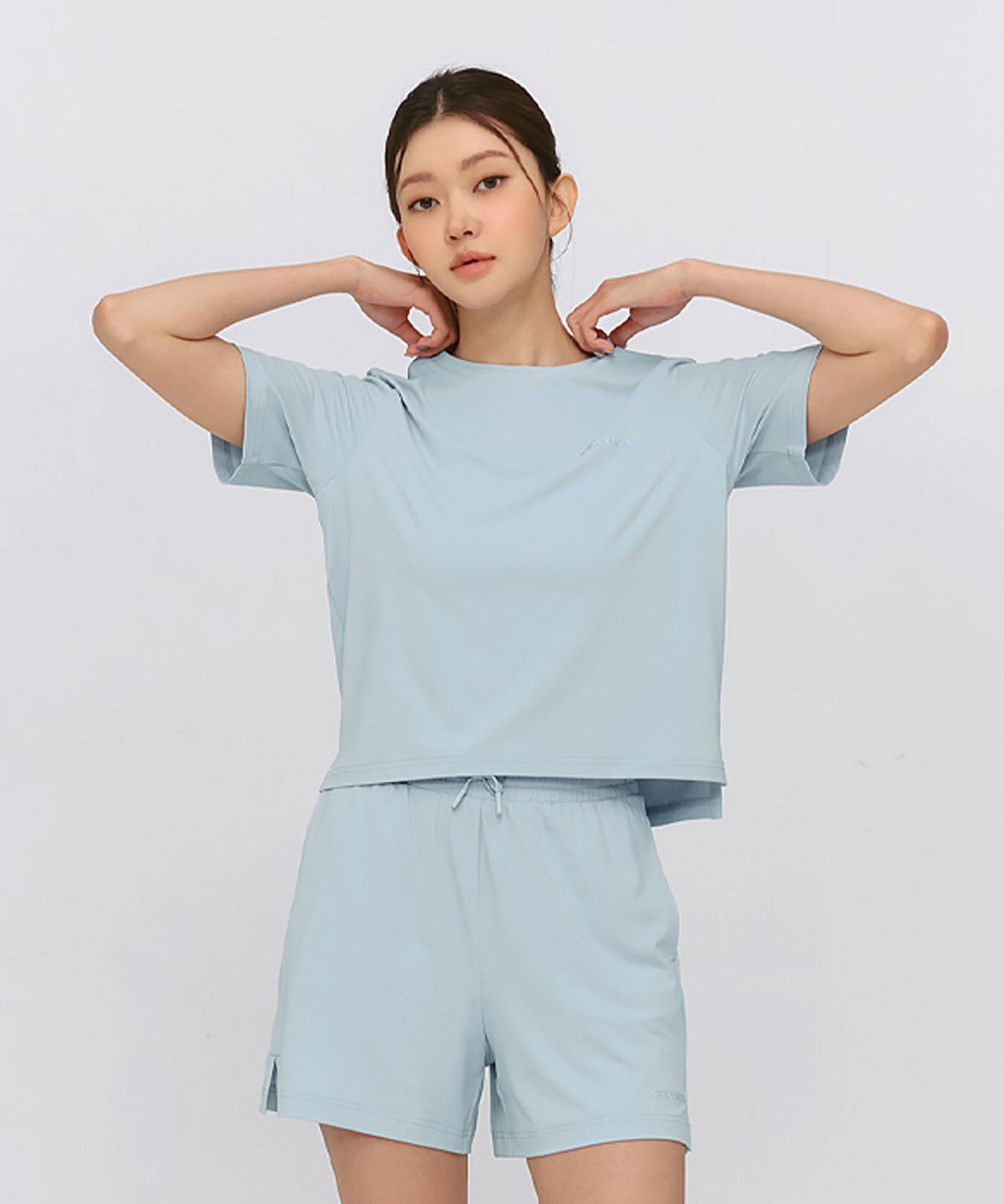 젝시믹스(XEXYMIX) 데일리페더 라이프 베이직 숏슬리브 XFK2TS1104