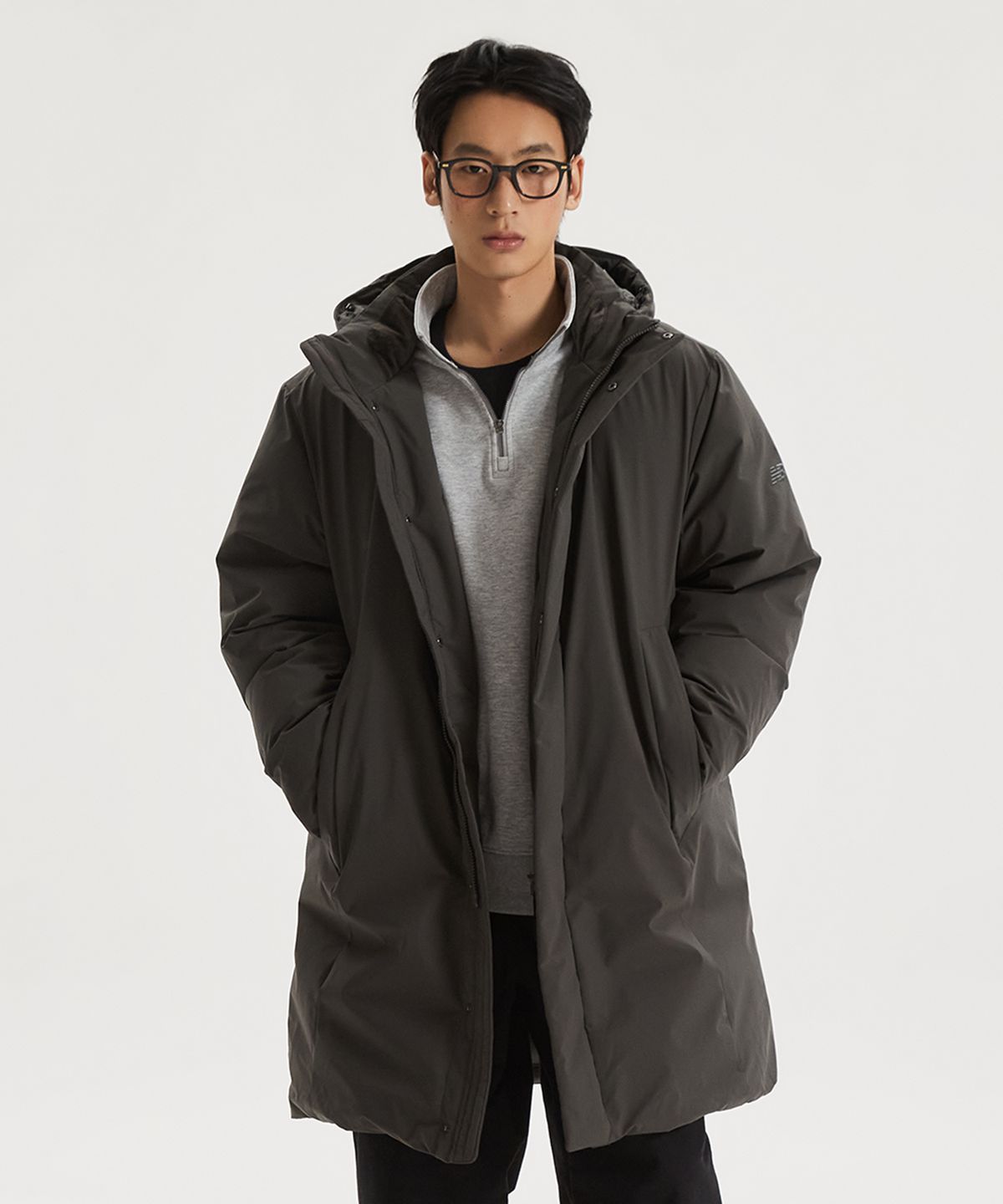 뉴발란스(NEW BALANCE) NBNPF4M931 / MEN 액티브 클라우드 미니멀 롱 다운 (D/KHAKI)