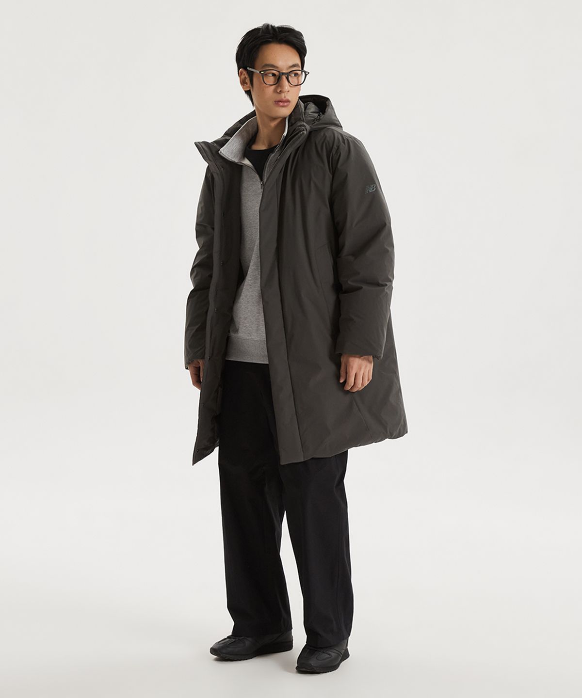 뉴발란스(NEW BALANCE) NBNPF4M931 / MEN 액티브 클라우드 미니멀 롱 다운 (D/KHAKI)