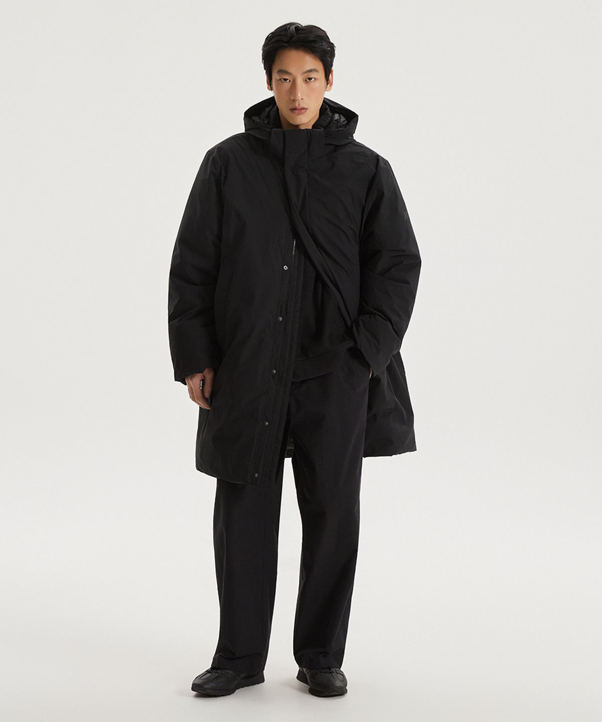 뉴발란스(NEW BALANCE) NBNPF4M931 / MEN 액티브 클라우드 미니멀 롱 다운 (BLACK)