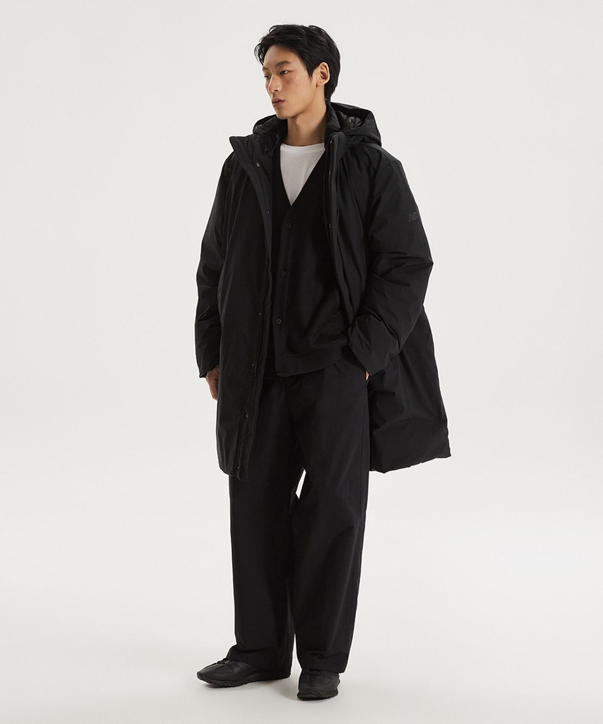 뉴발란스(NEW BALANCE) NBNPF4M931 / MEN 액티브 클라우드 미니멀 롱 다운 (BLACK)
