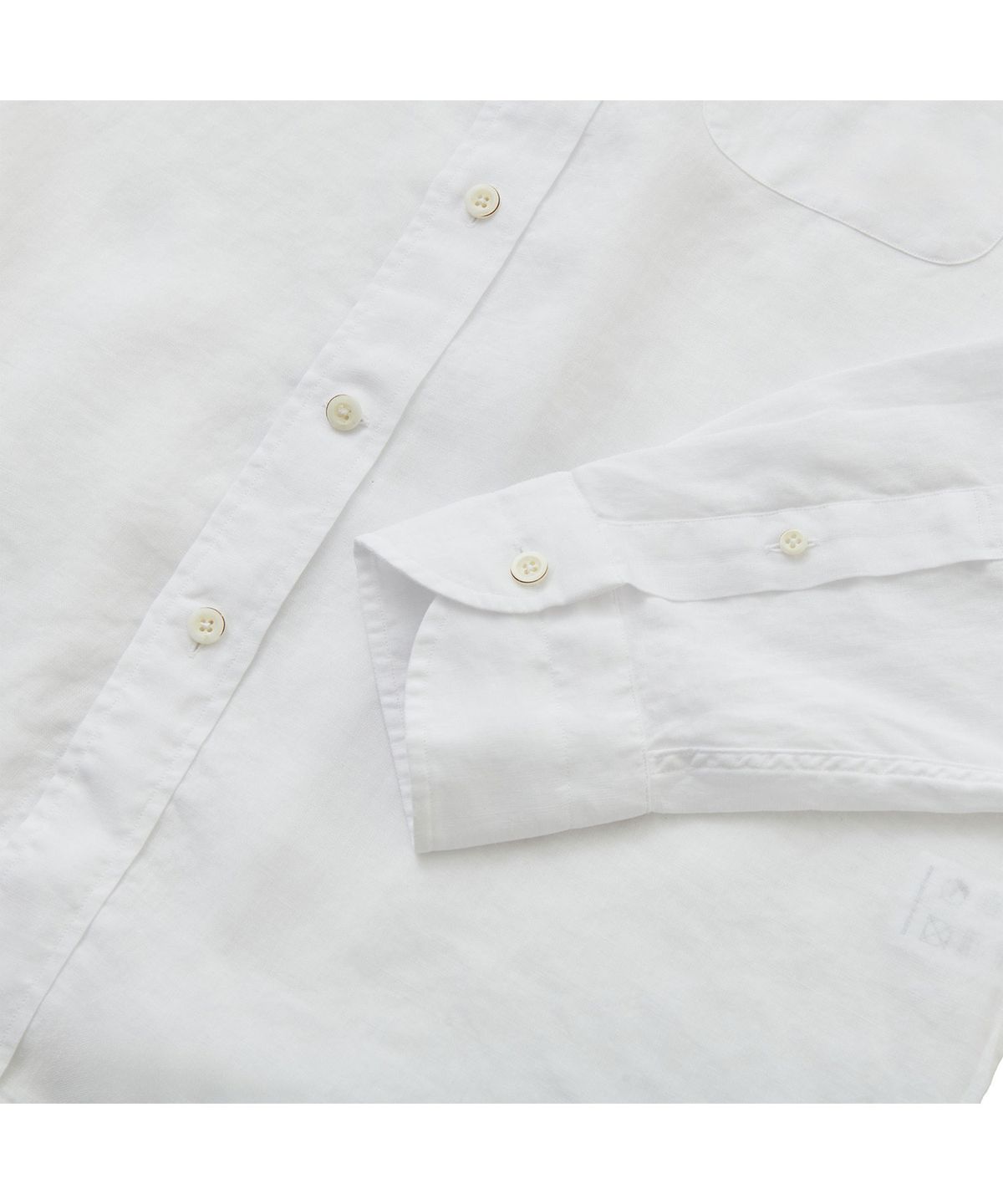 프로드셔츠(PRODESHIRT) [레귤러]L-400 프리미엄 린넨  셔츠 (화이트)