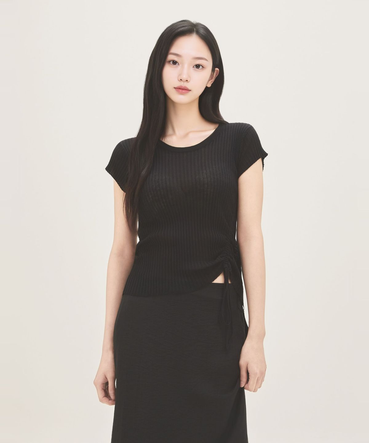 로엠(ROEM) 시스루 레이어드 스커트 RMWHG38R13
