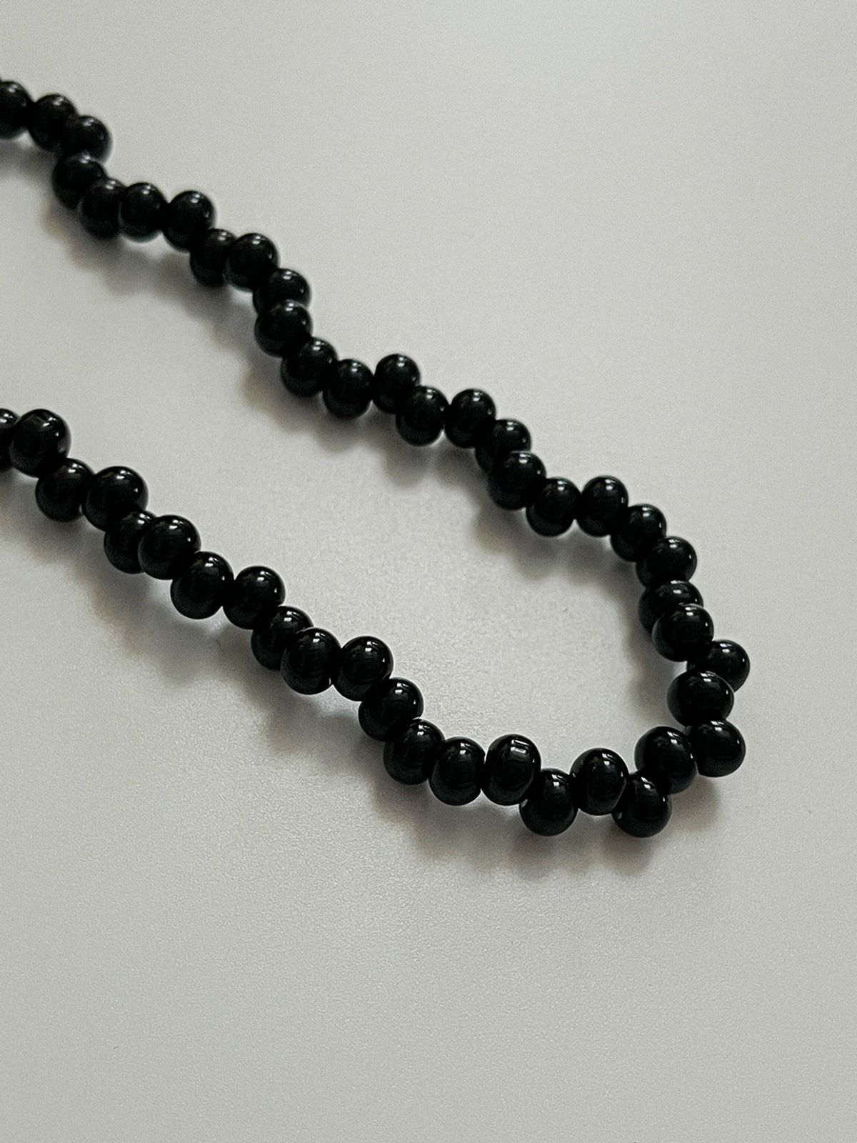 소수(SOSOO) Zigzag Bibi Necklace [black]