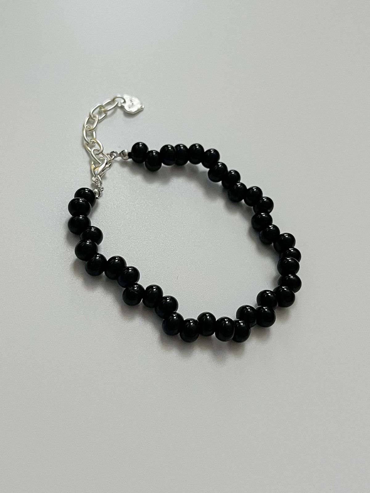 소수(SOSOO) Zigzag Bibi Bracelet [black]