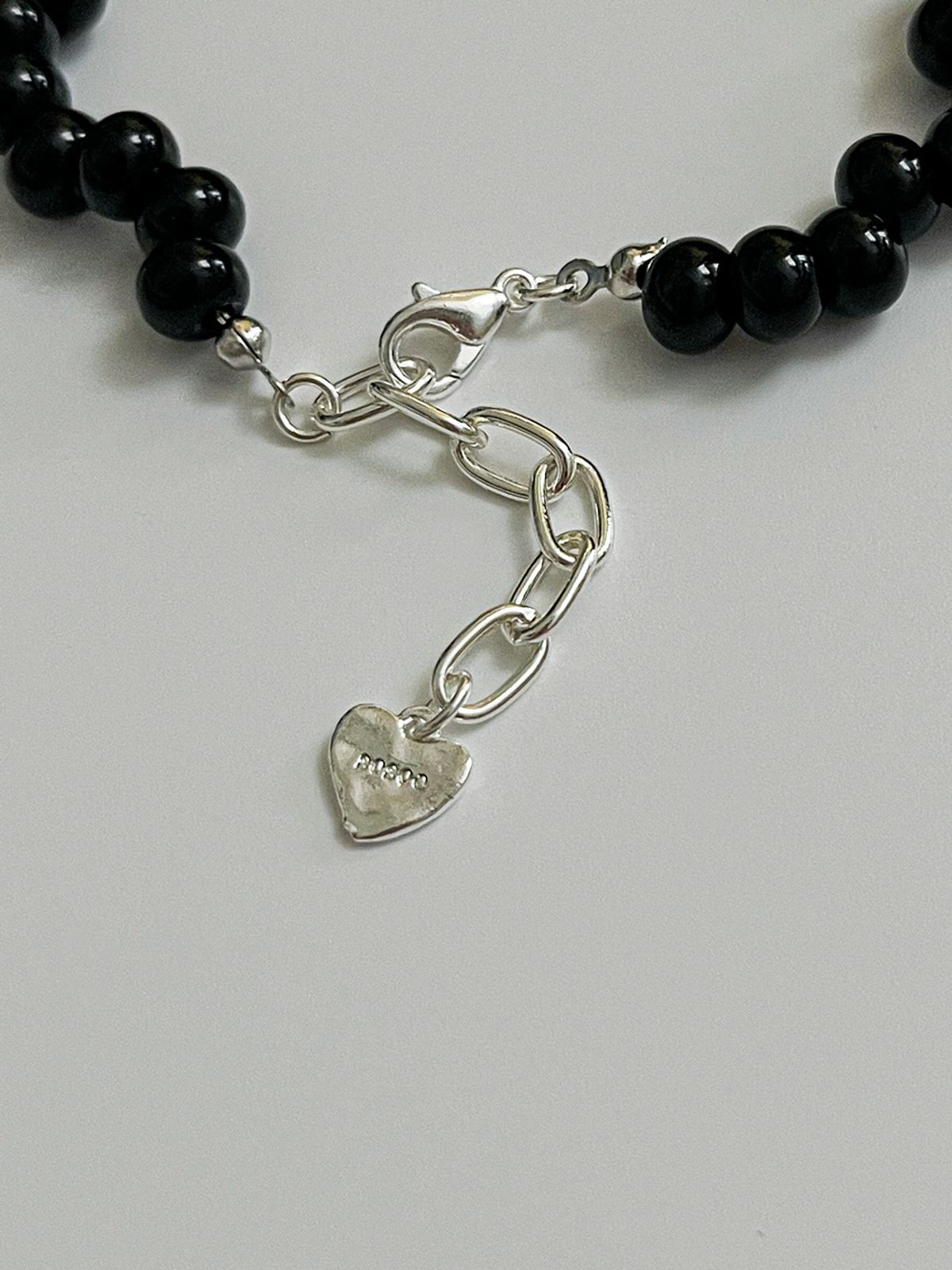 소수(SOSOO) Zigzag Bibi Bracelet [black]