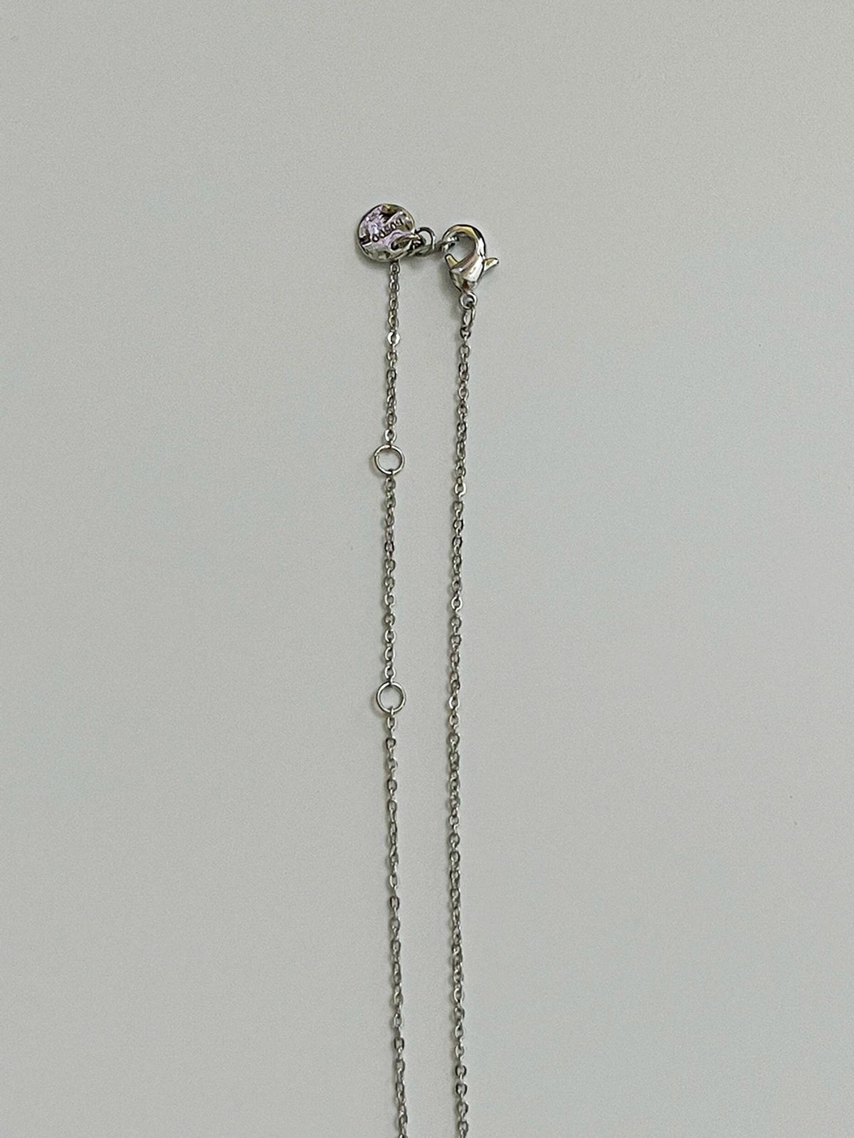 소수(SOSOO) Grape Bold Quartz Long Necklace