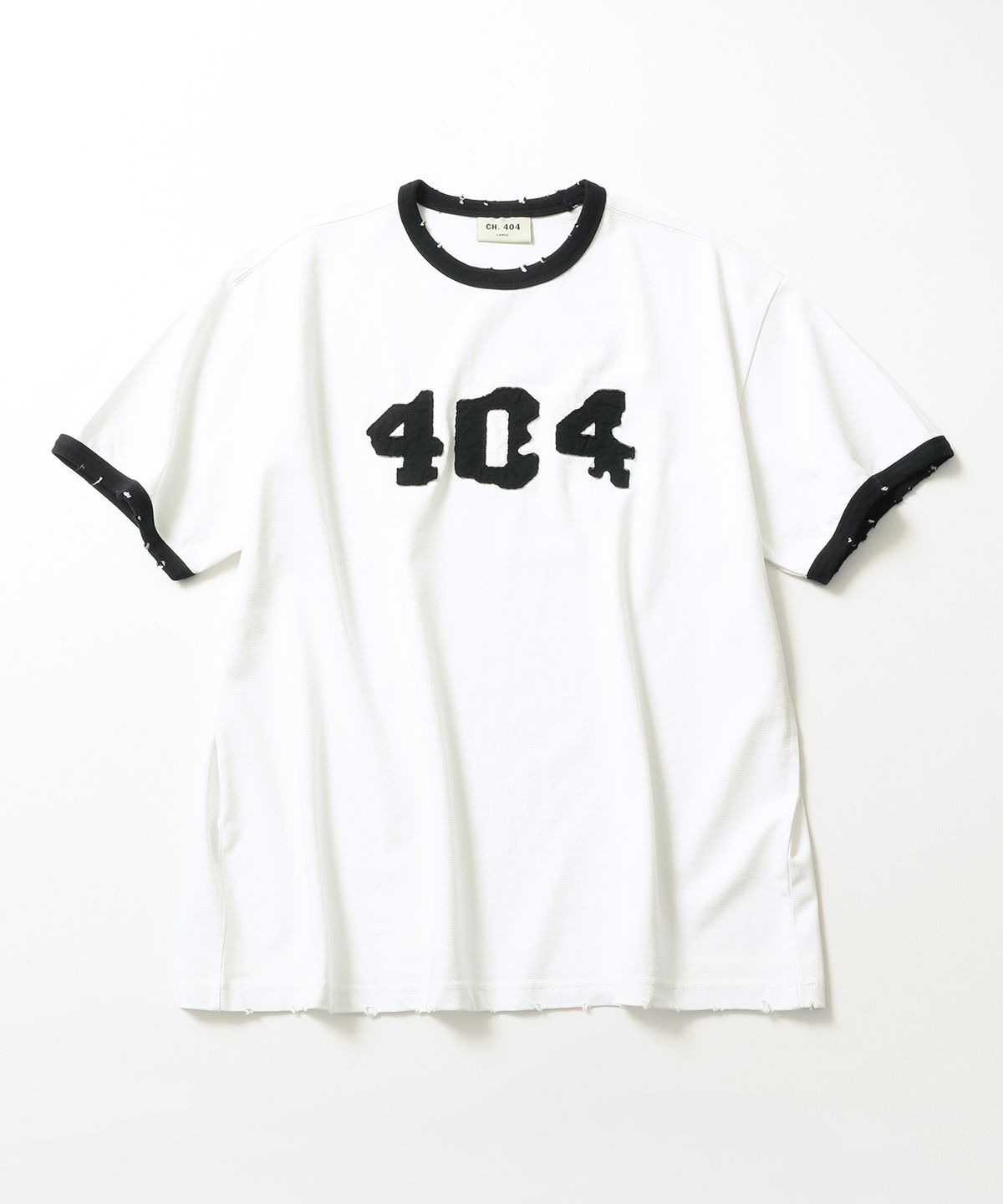 씨에이치사공사(CH.404) 404 RINGER TEE WHITE
