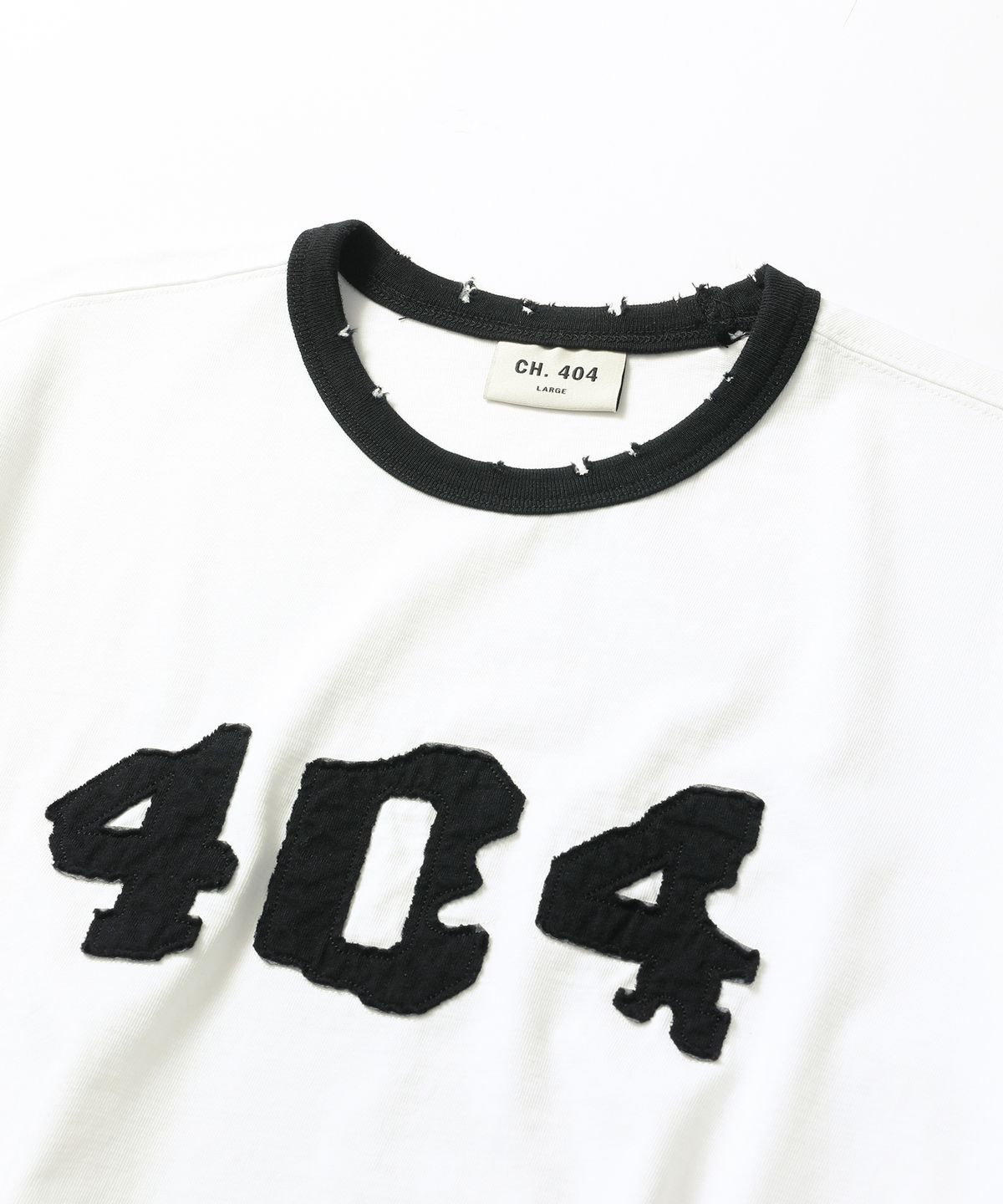 씨에이치사공사(CH.404) 404 RINGER TEE WHITE