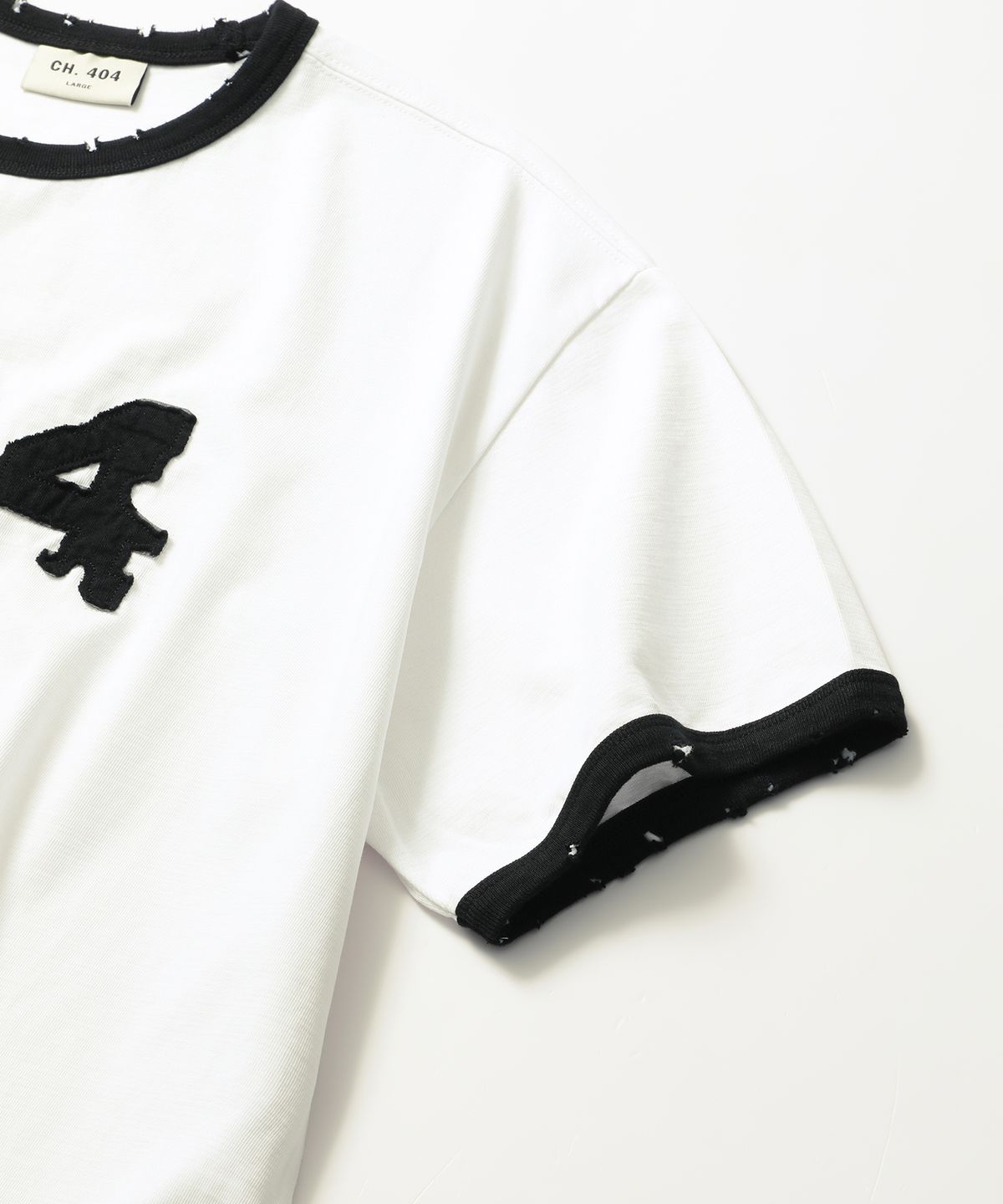 씨에이치사공사(CH.404) 404 RINGER TEE WHITE