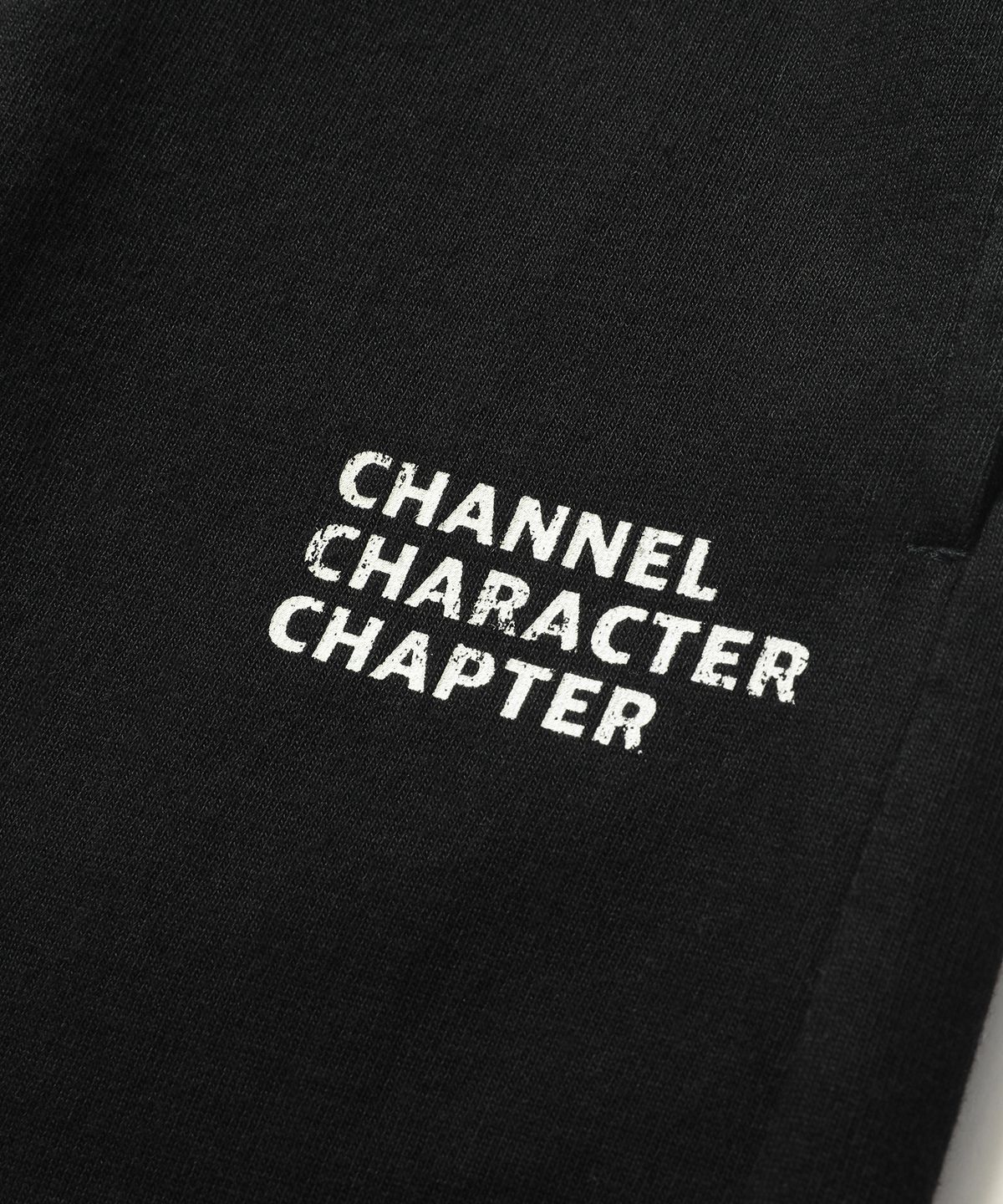 씨에이치사공사(CH.404) BOXER LAYERED BERMUDA PANTS BLACK