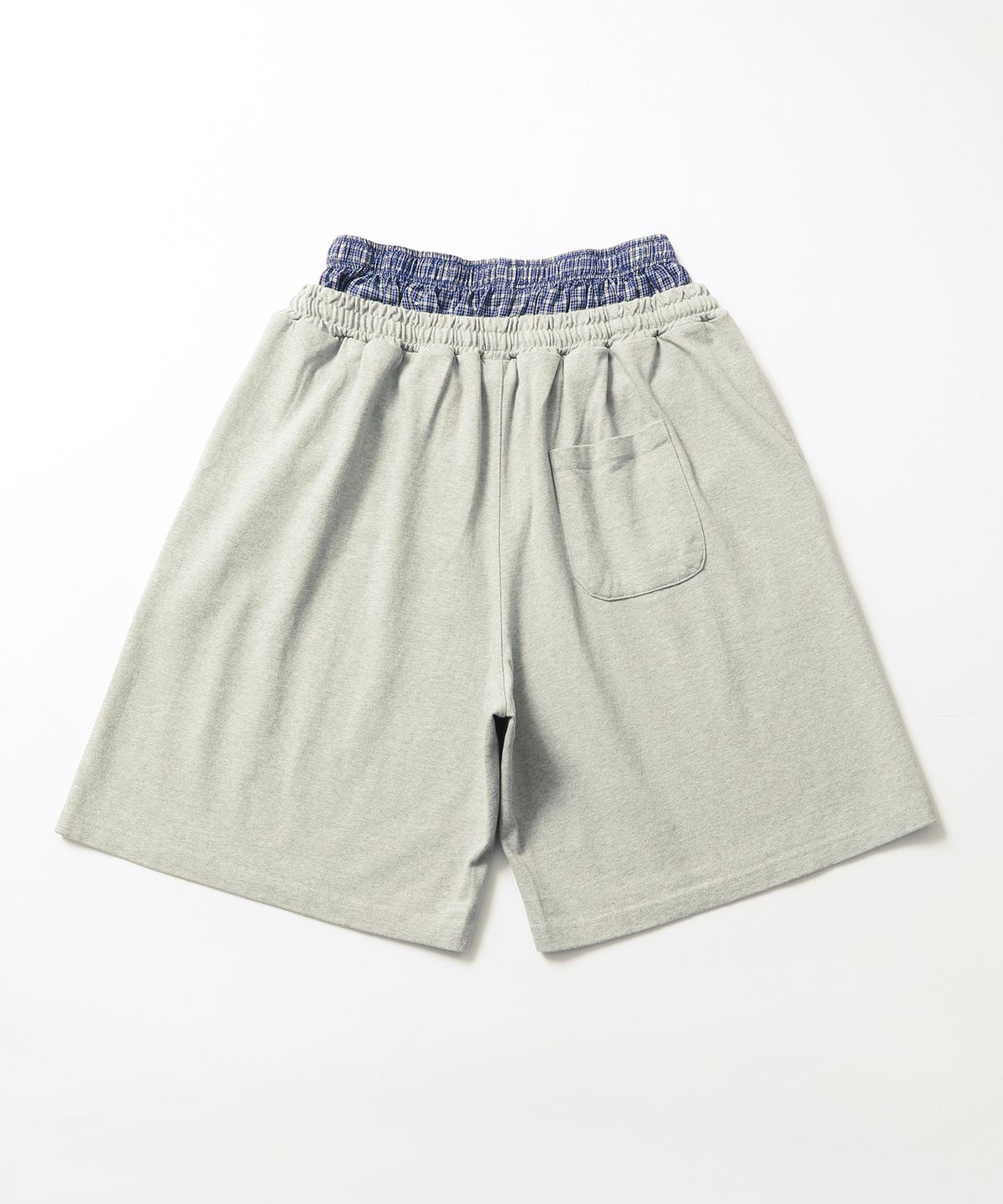 씨에이치사공사(CH.404) BOXER LAYERED BERMUDA PANTS GRAY