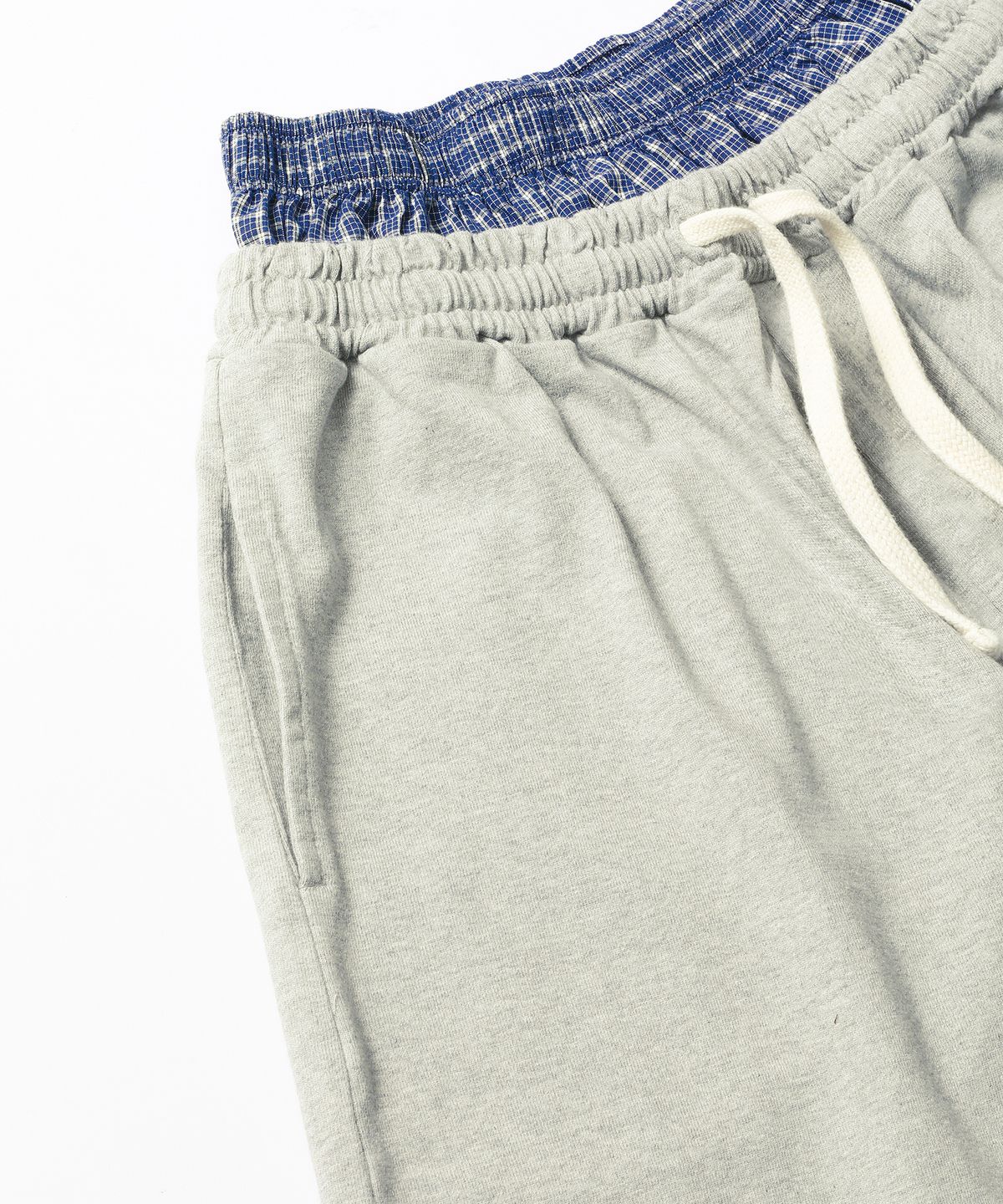씨에이치사공사(CH.404) BOXER LAYERED BERMUDA PANTS GRAY