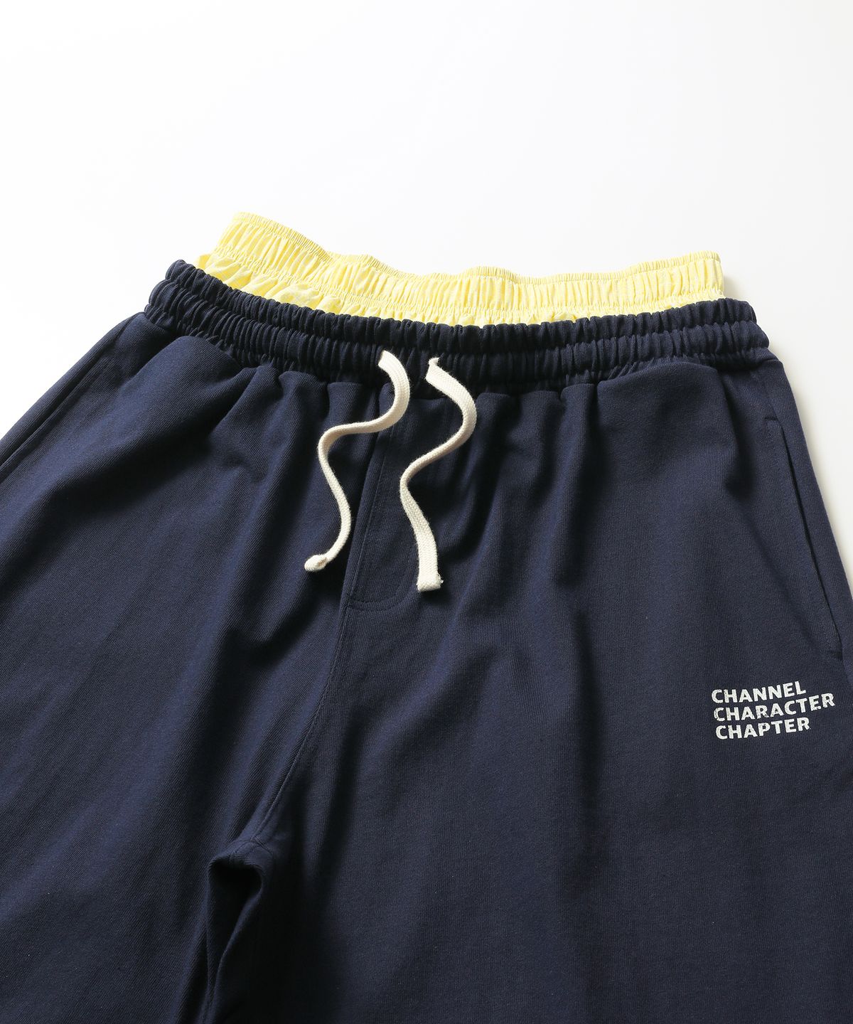 씨에이치사공사(CH.404) BOXER LAYERED BERMUDA PANTS NAVY
