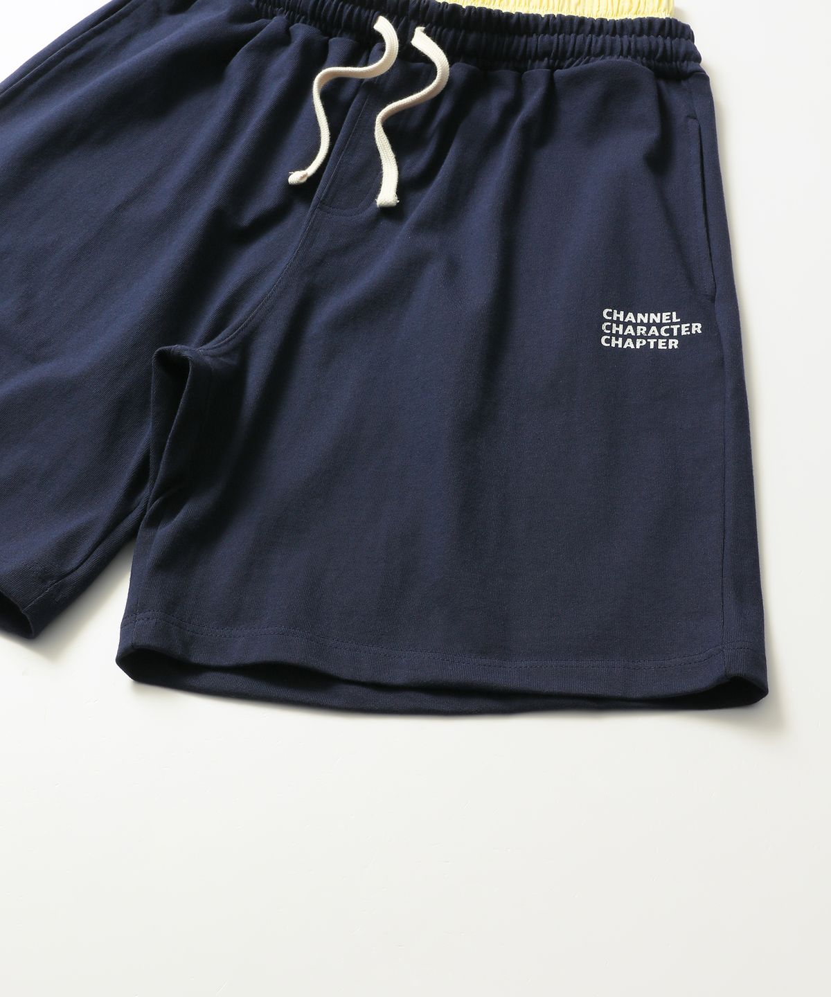 씨에이치사공사(CH.404) BOXER LAYERED BERMUDA PANTS NAVY