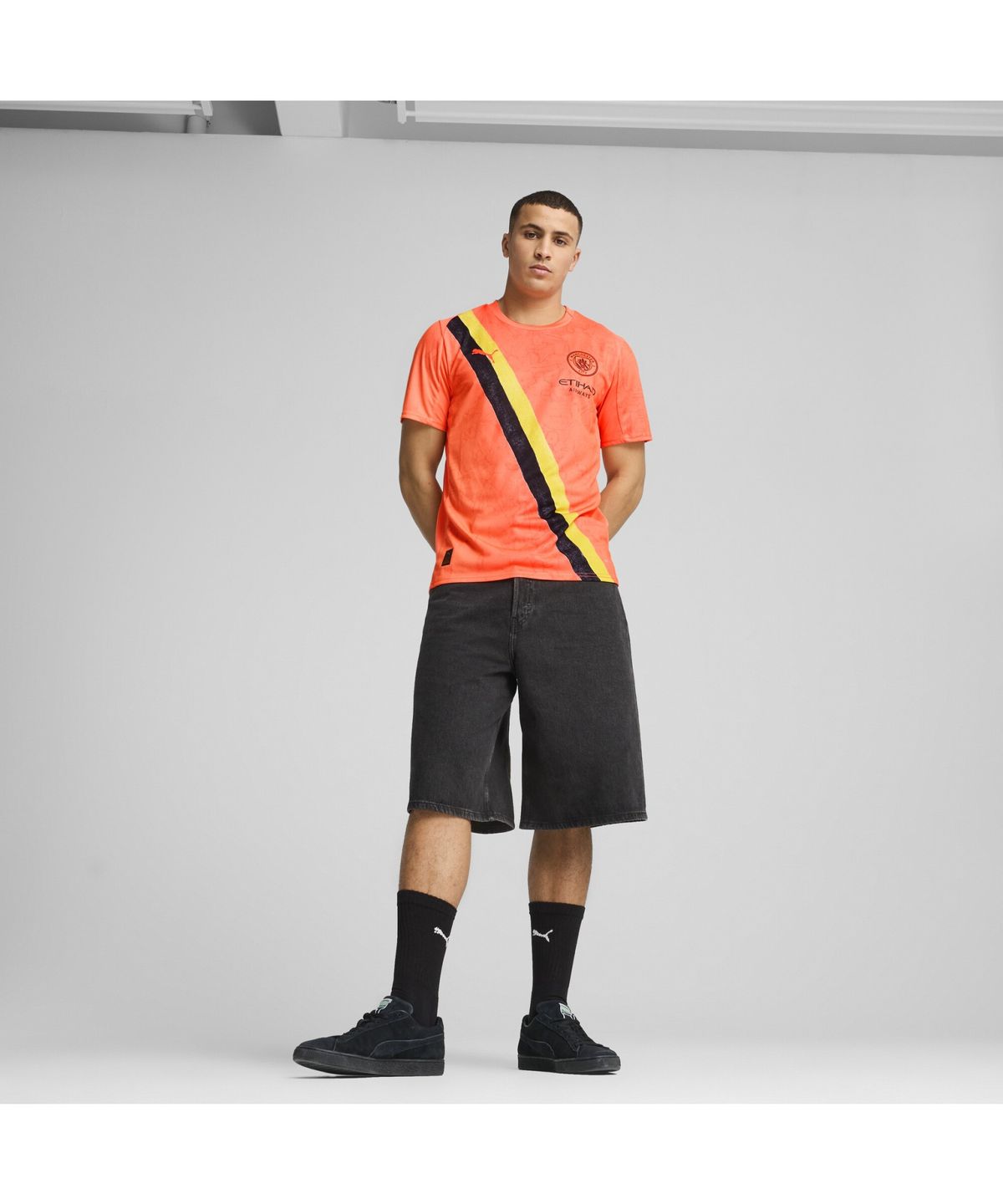 푸마(PUMA) 키드슈퍼 MCFC 저지 레플리카 (78106808)
