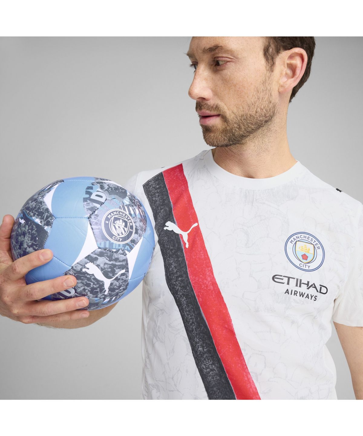 푸마(PUMA) 키드슈퍼 MCFC 저지 어센틱 (78145407)