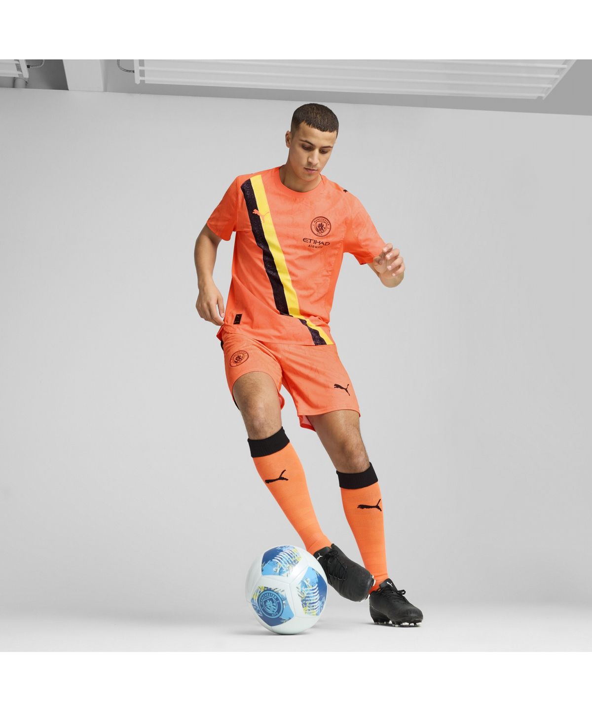 푸마(PUMA) 키드슈퍼 MCFC 저지 어센틱 (78145408)