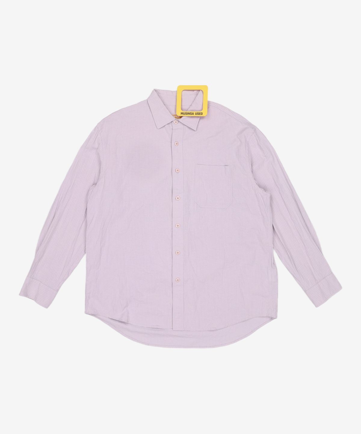 프리즘웍스(FRIZMWORKS) OG DOBBY WEAVE SEERSUCKER SHIRT _ GRAY L