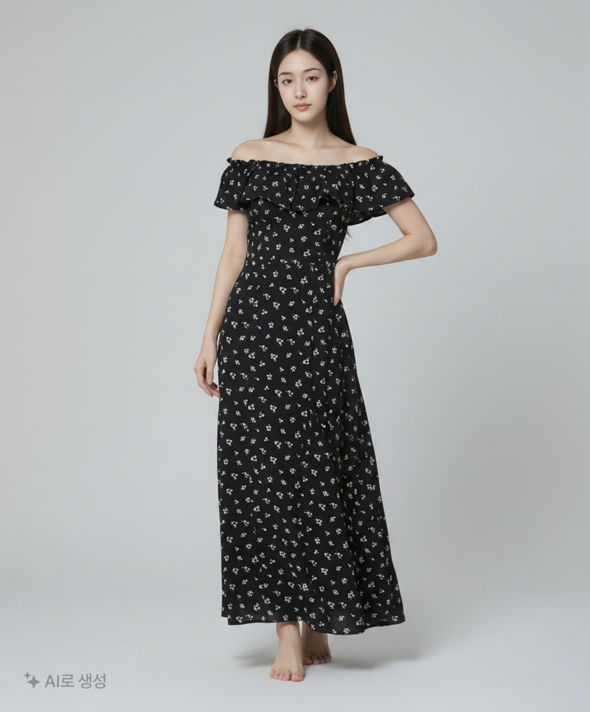 디바이디드에이치앤엠(DIVIDED H&M) 맥시 원피스 XS