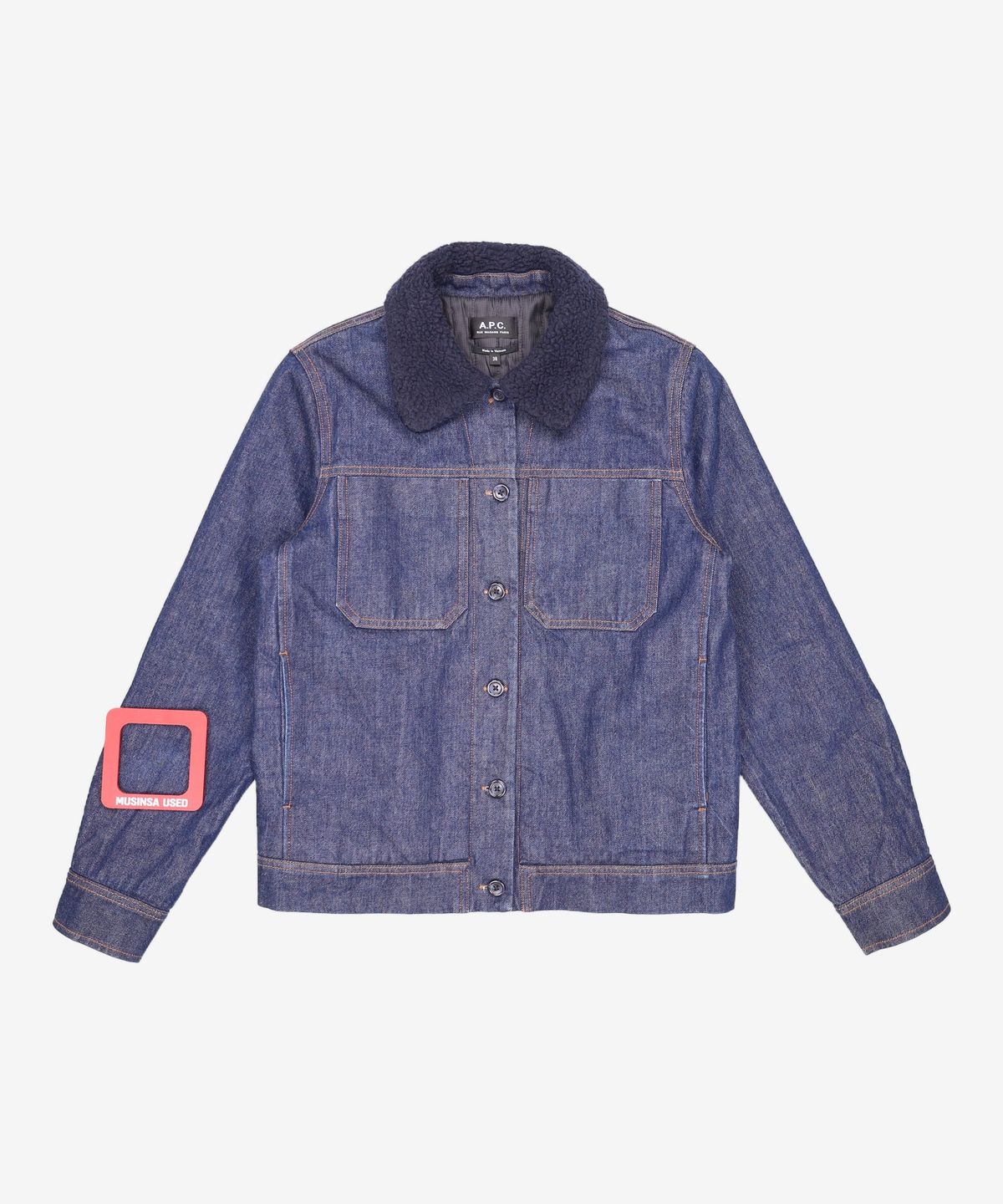 아페쎄(A.P.C.) 데님/트러커 재킷 38