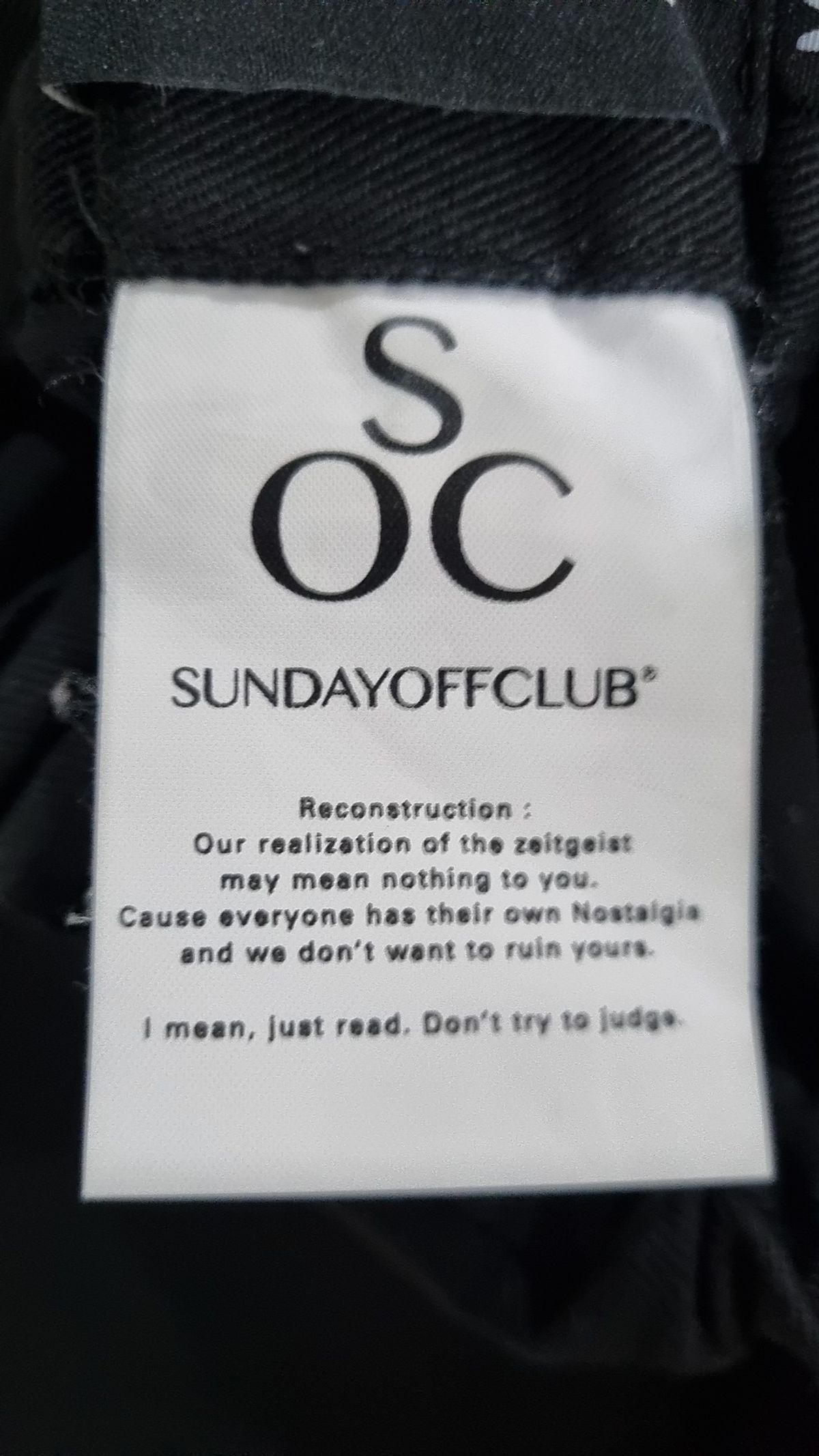 선데이오프클럽(SUNDAYOFFCLUB) 기타 바지 M