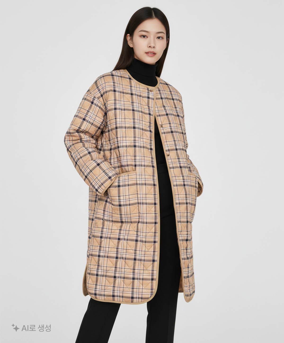 유니클로(UNIQLO) 롱 패딩/롱 헤비 아우터 S