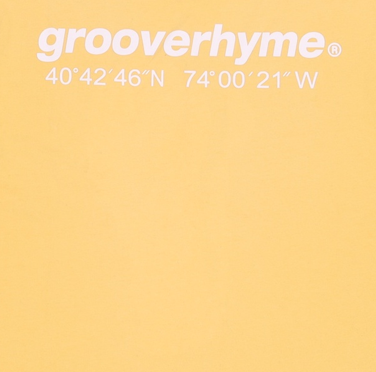 그루브라임(GROOVE RHYME) 반소매 티셔츠 M