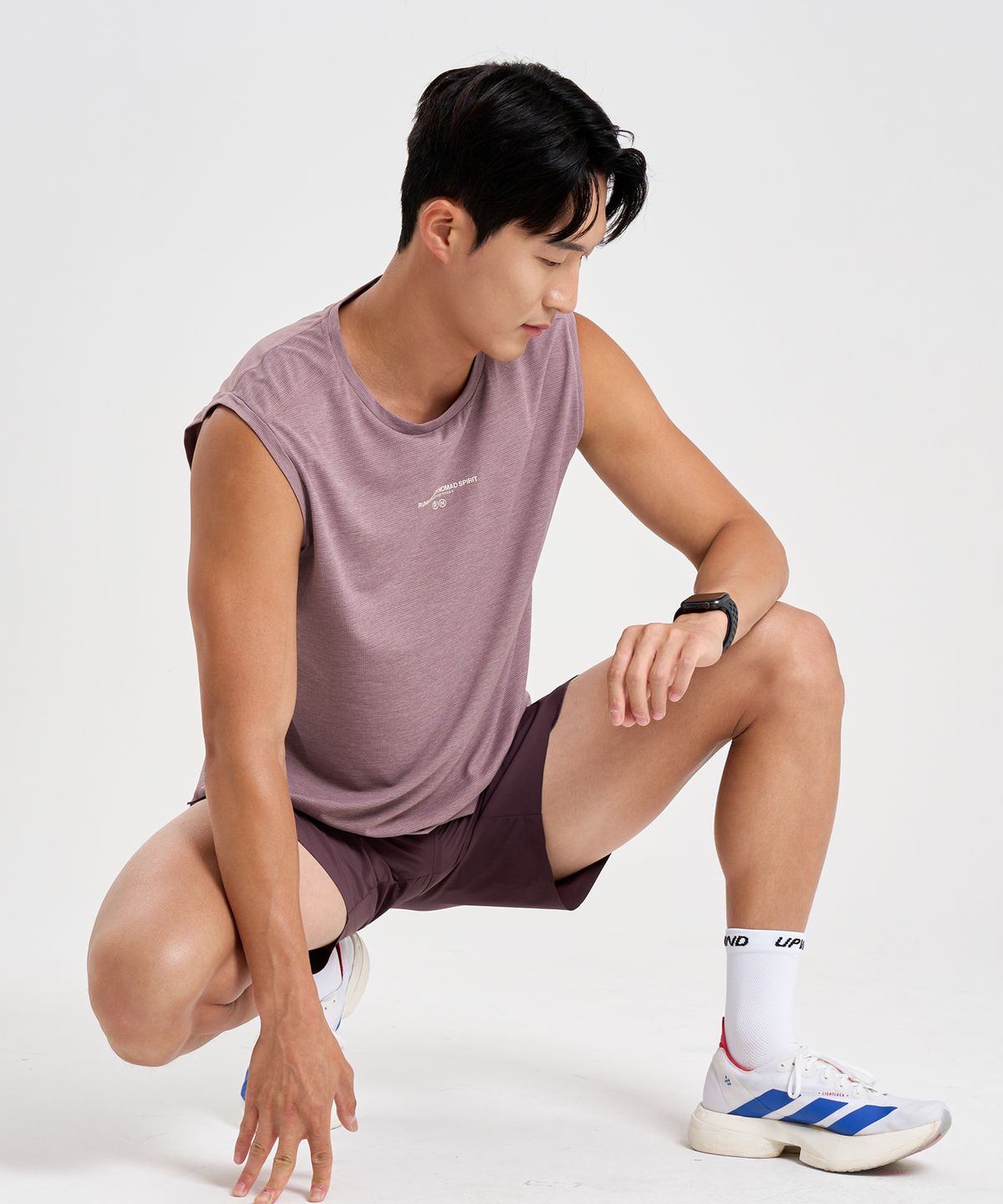 러마드(RUMAD) 에센셜 4 쇼츠 남자 반바지 러닝 4부 3color