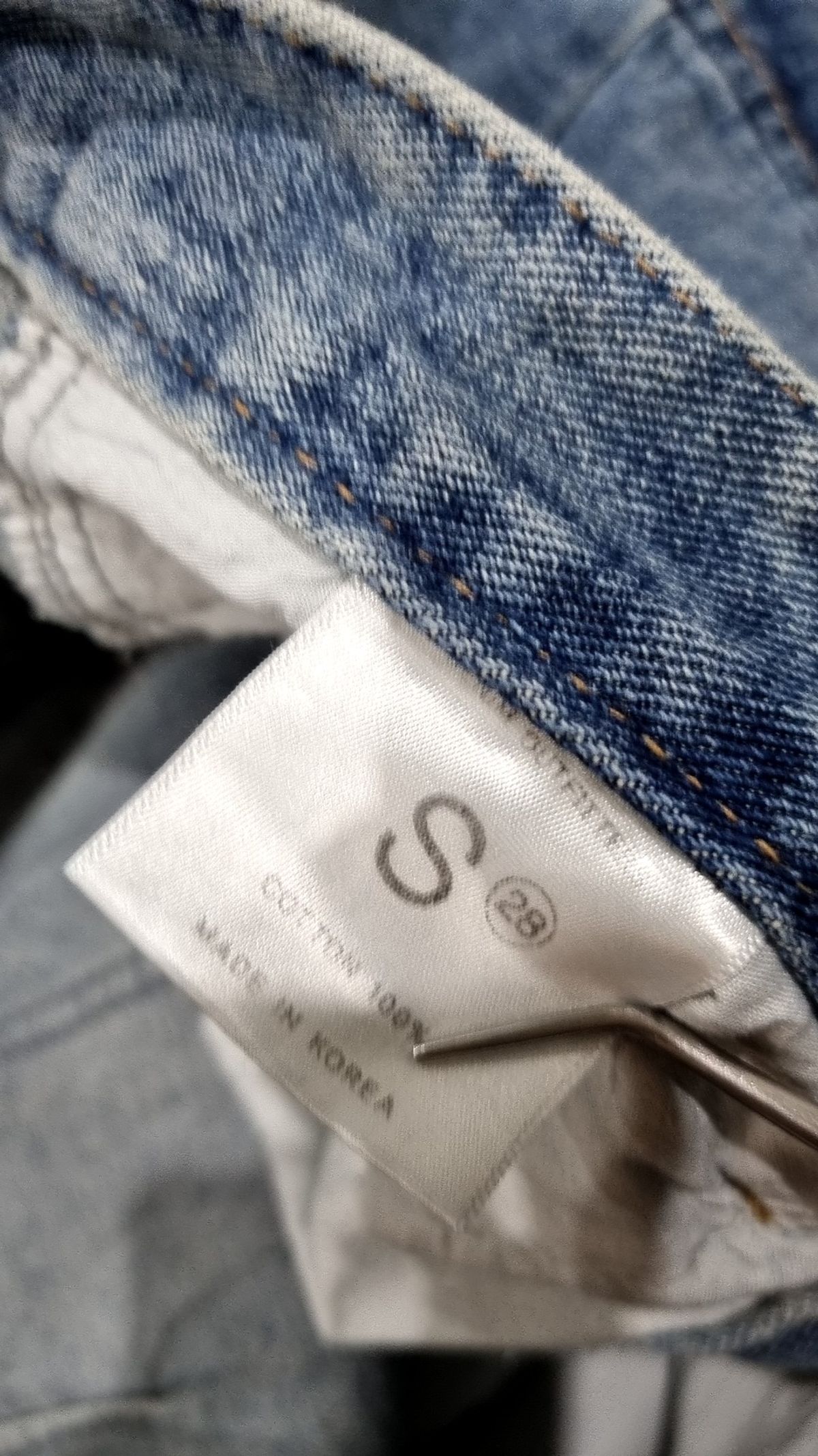 고진스(GO JEANS) 청/데님 팬츠 S
