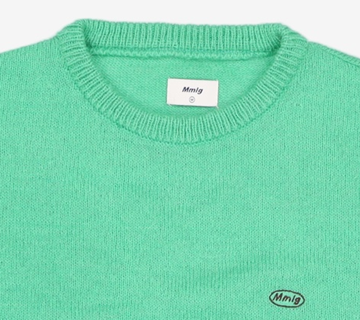 엠엠엘지(MMLG) [Mmlg] FOGGY KNIT (LAWN GREEN) M