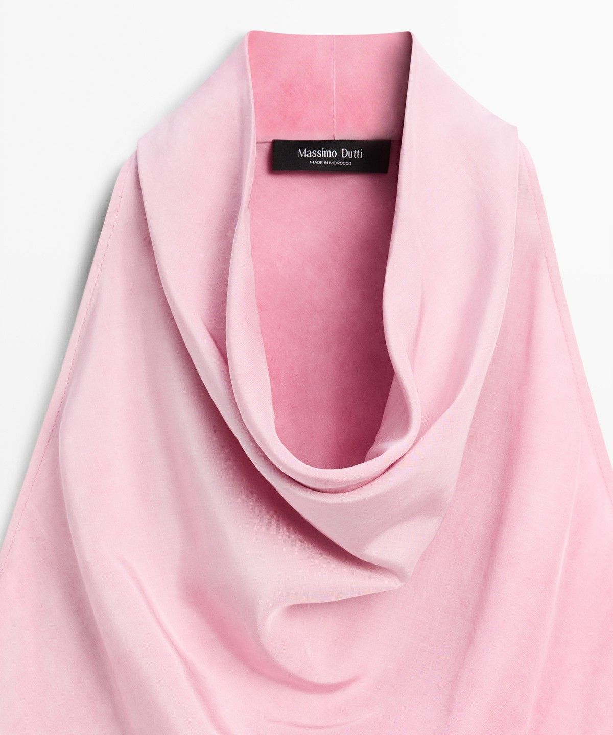 마시모두띠(MASSIMO DUTTI) 드레이프 플루이드 미디 원피스