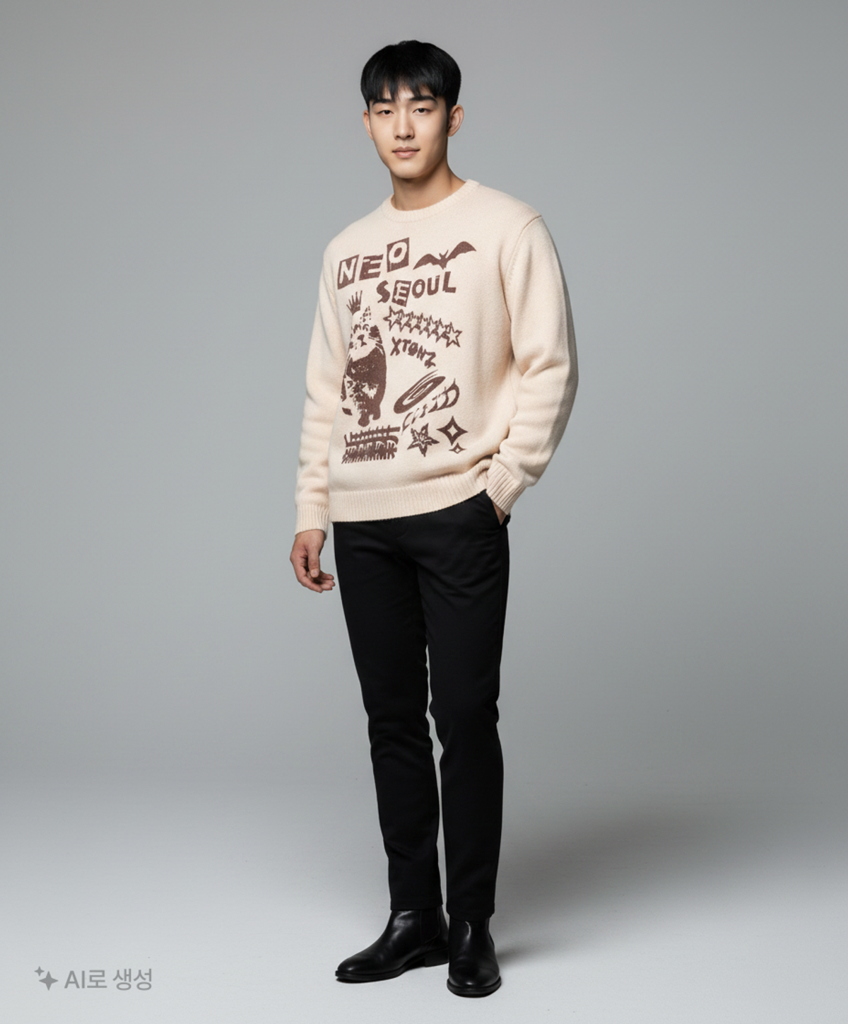 엑스톤즈(XTONZ) 니트/스웨터 L