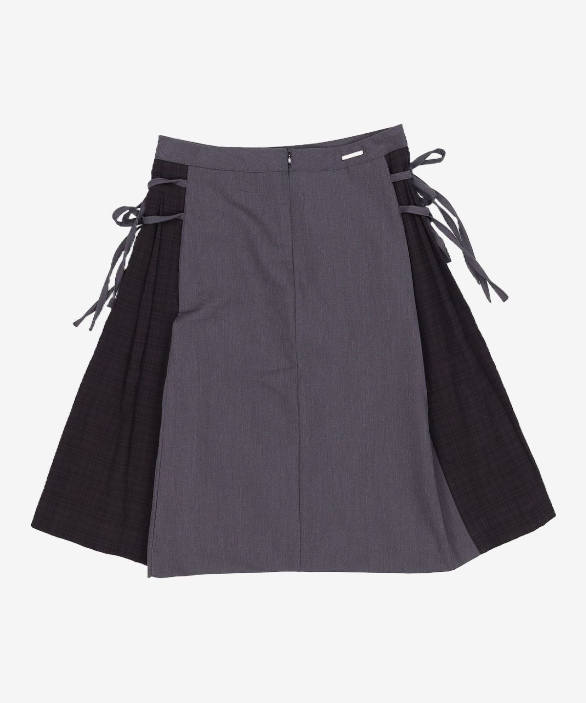 미세키서울(MISEKI SEOUL) Side bow pleats midi skirt BLACK 1