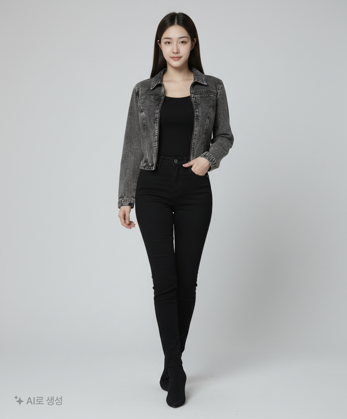 페일제이드(PALE JADE) 데님/트러커 재킷 M