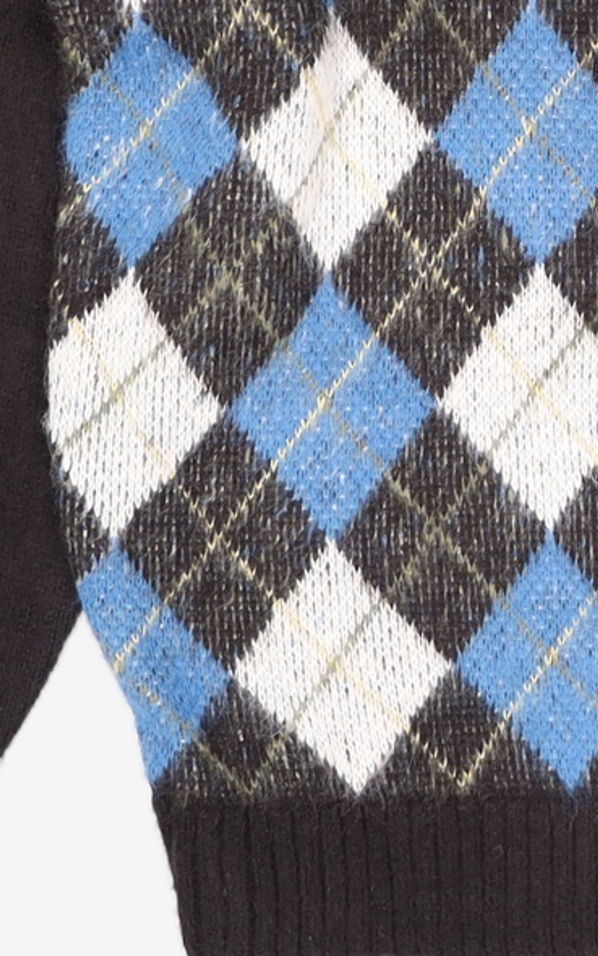 디스이즈네버댓(THISISNEVERTHAT) (FW21) Argyle Cardigan Black S
