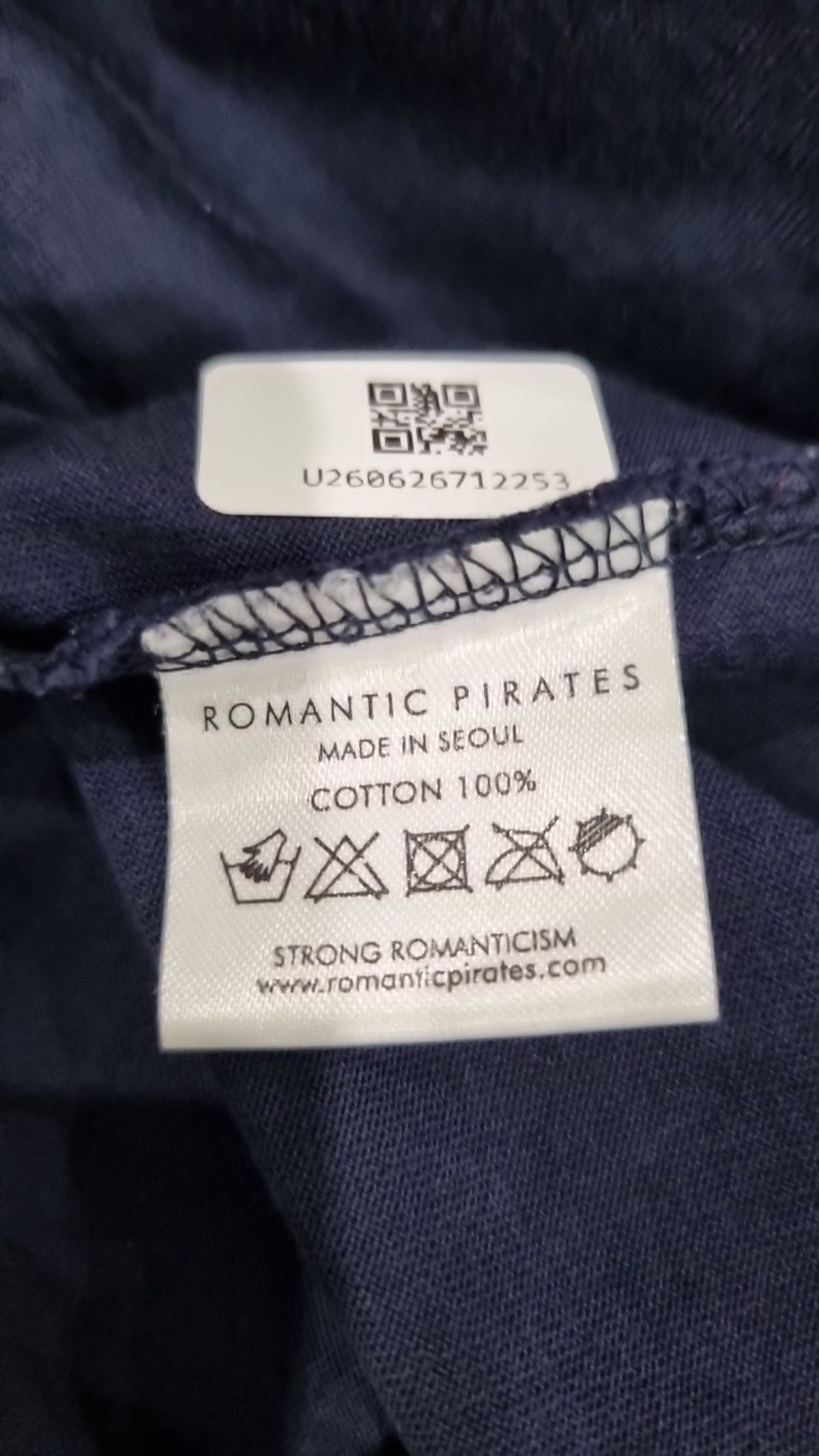 로맨틱 파이어리츠(ROMANTICPIRATES) 반소매 티셔츠 L