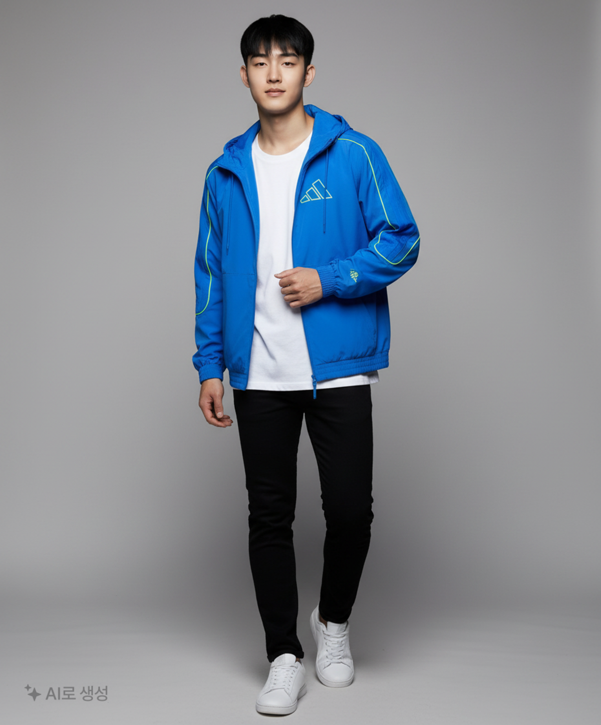 아디다스(ADIDAS) 후드 티셔츠 L