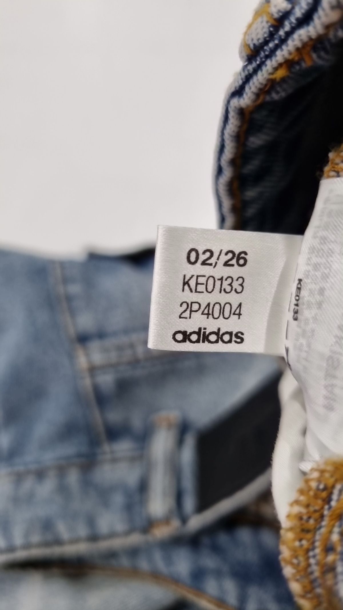 아디다스(ADIDAS) 데님 숏 팬츠 - 인디고데님 / KE0133 28