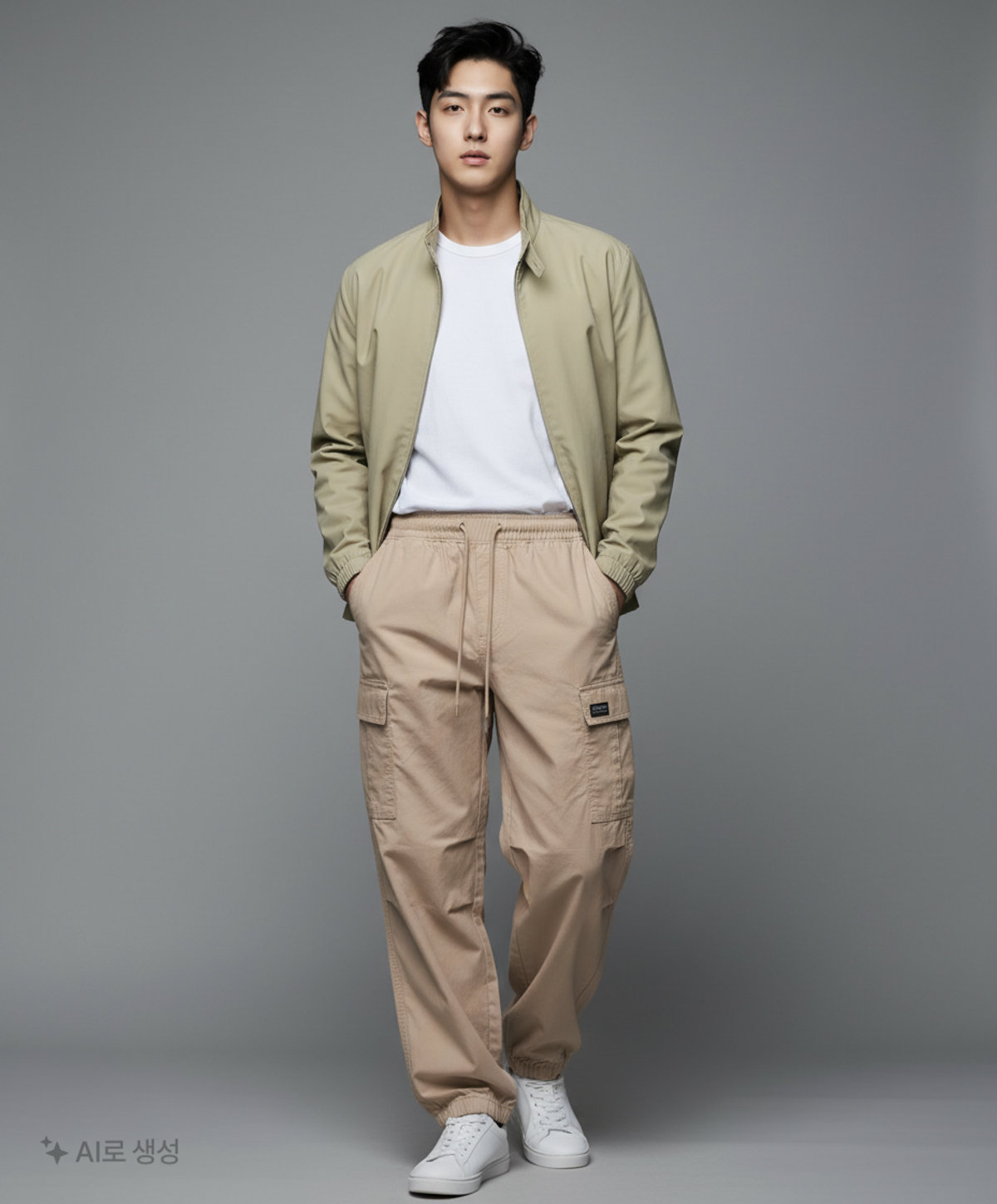 행텐(HANG TEN) 공용 파라슈트 루즈 카고팬츠_115(10460-050-205-51) S