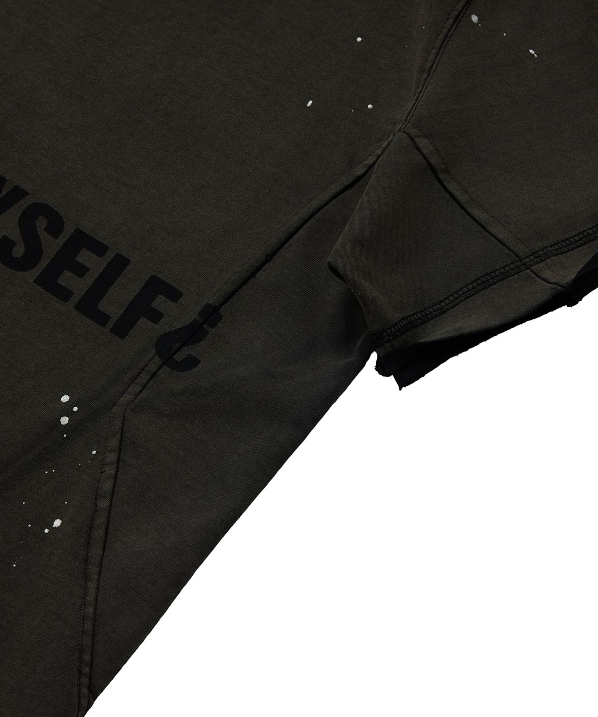 더 오피셜 레퓨지(THE OFFICIAL REFUGE) LASER ETCHED T-SHIRT CHARCOAL